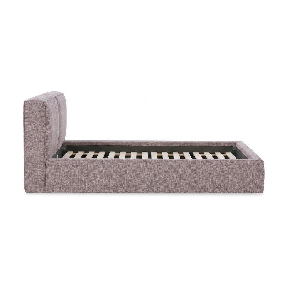 Noor Bed with LIS Gray Fabric in King Size - image 4