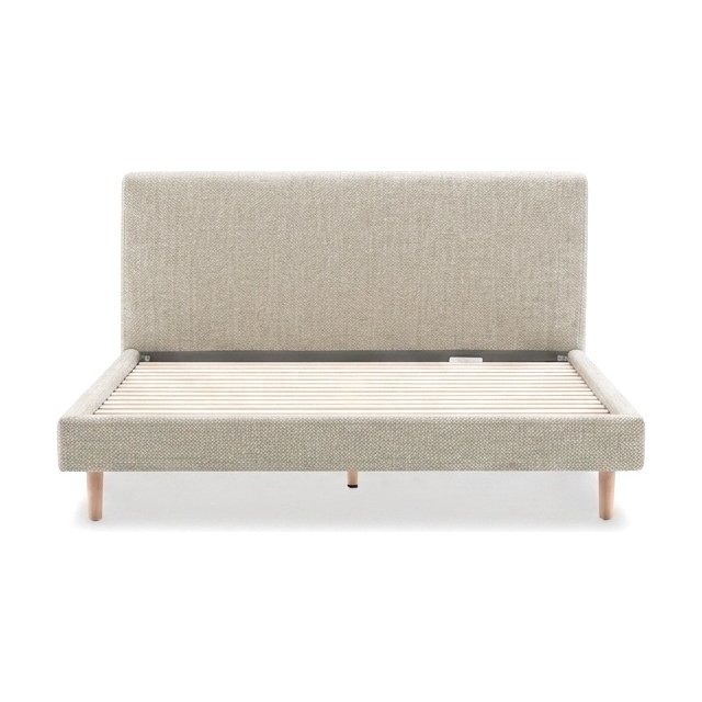 Pure Bed with ECO Beige Fabric in Full Size - image 2