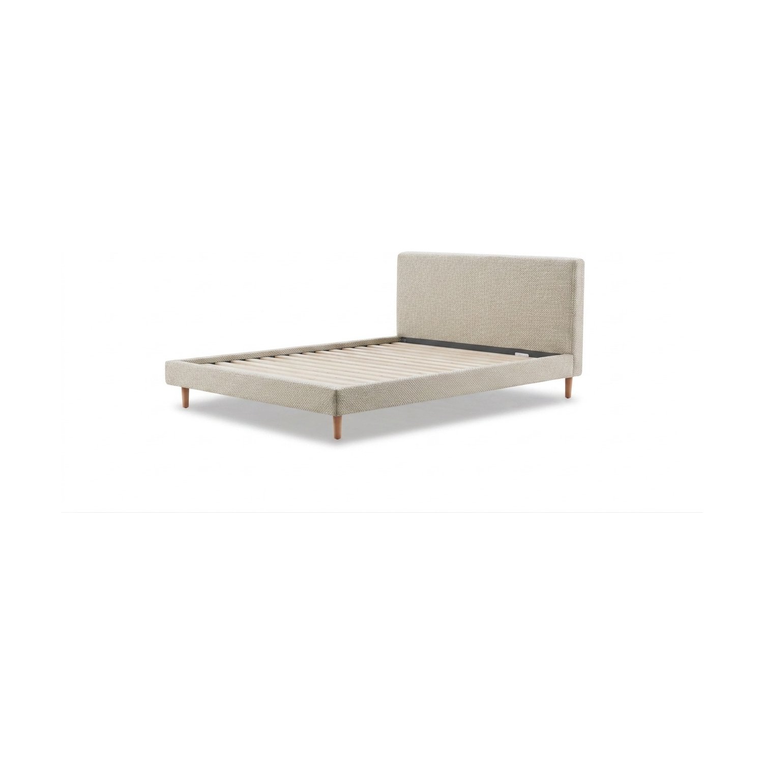 Pure Bed with FH Beige Fabric in Full Size - image 1