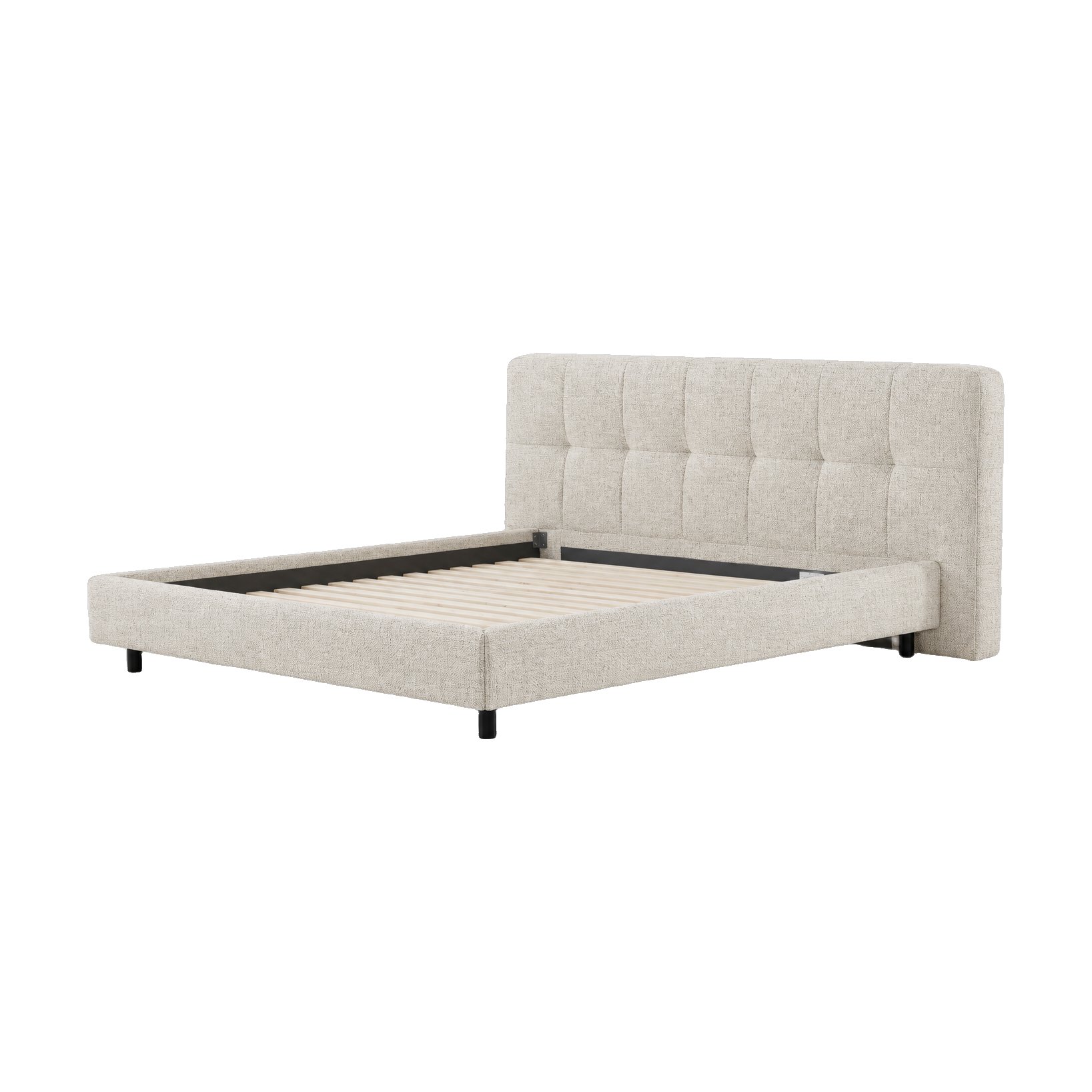 Cama Wafer con Tela ECO Beige en Tamaño King - image 2