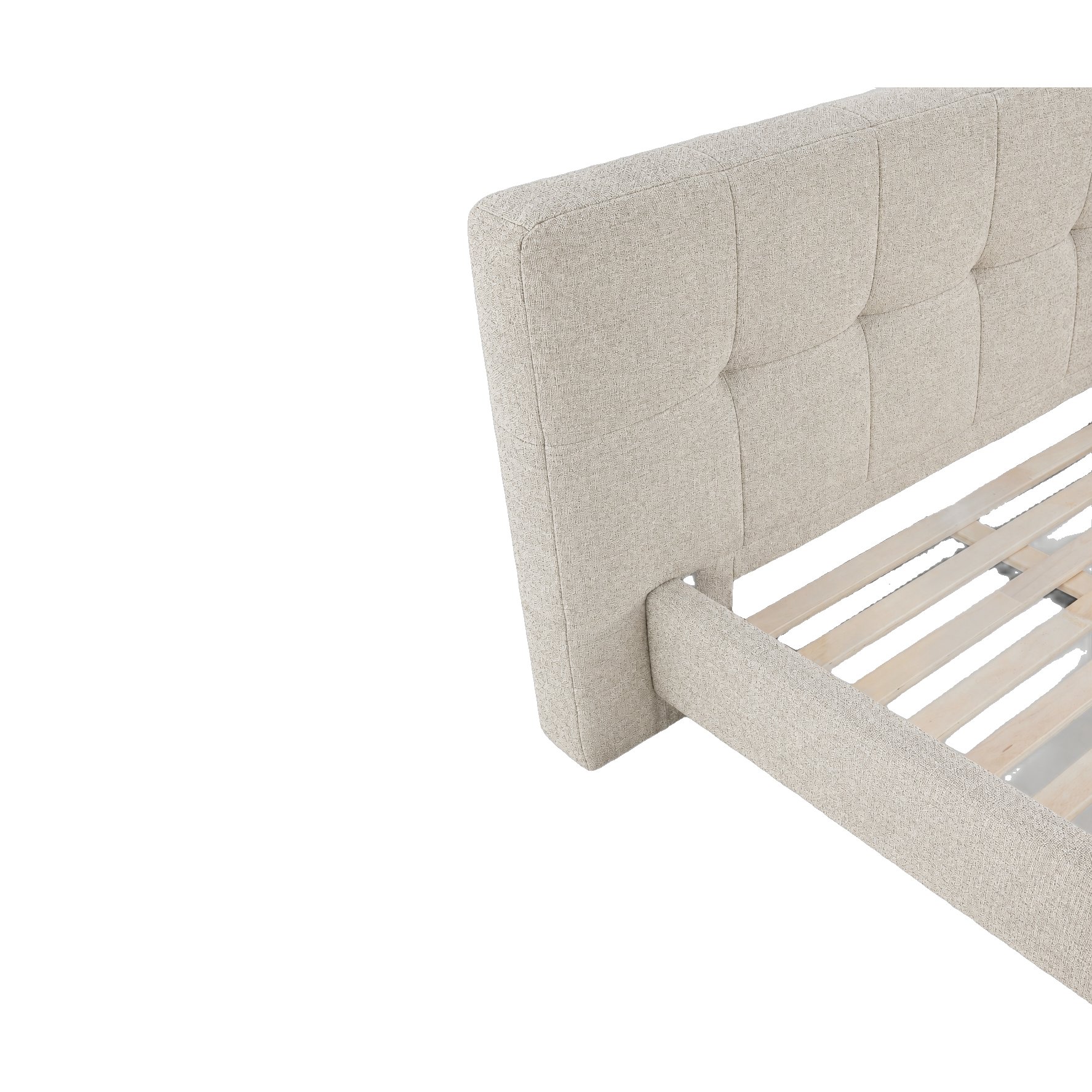 Cama Wafer con Tela ECO Beige en Tamaño King - image 3