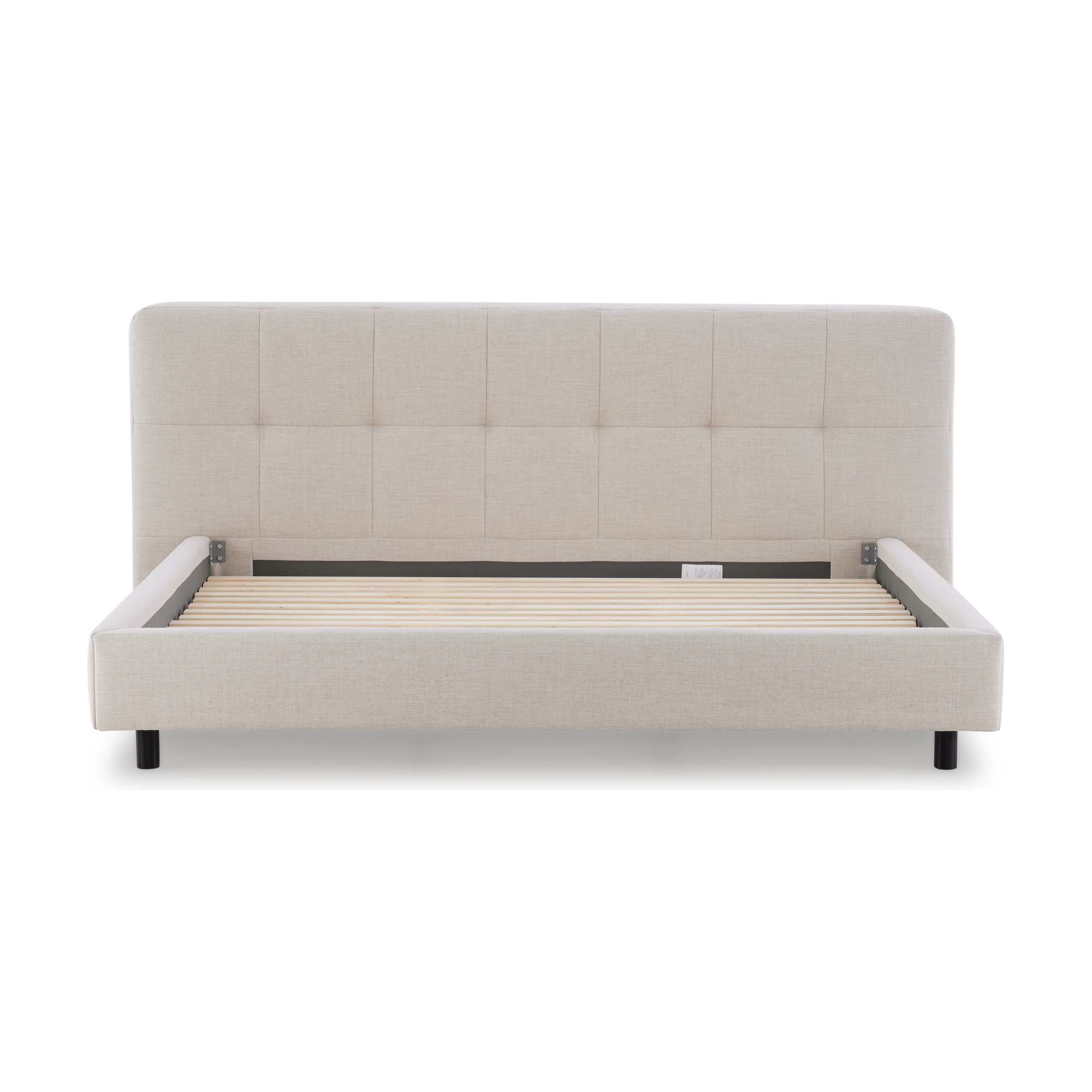 Cama Wafer con Tela HOME Beige en Tamaño Queen - image 2