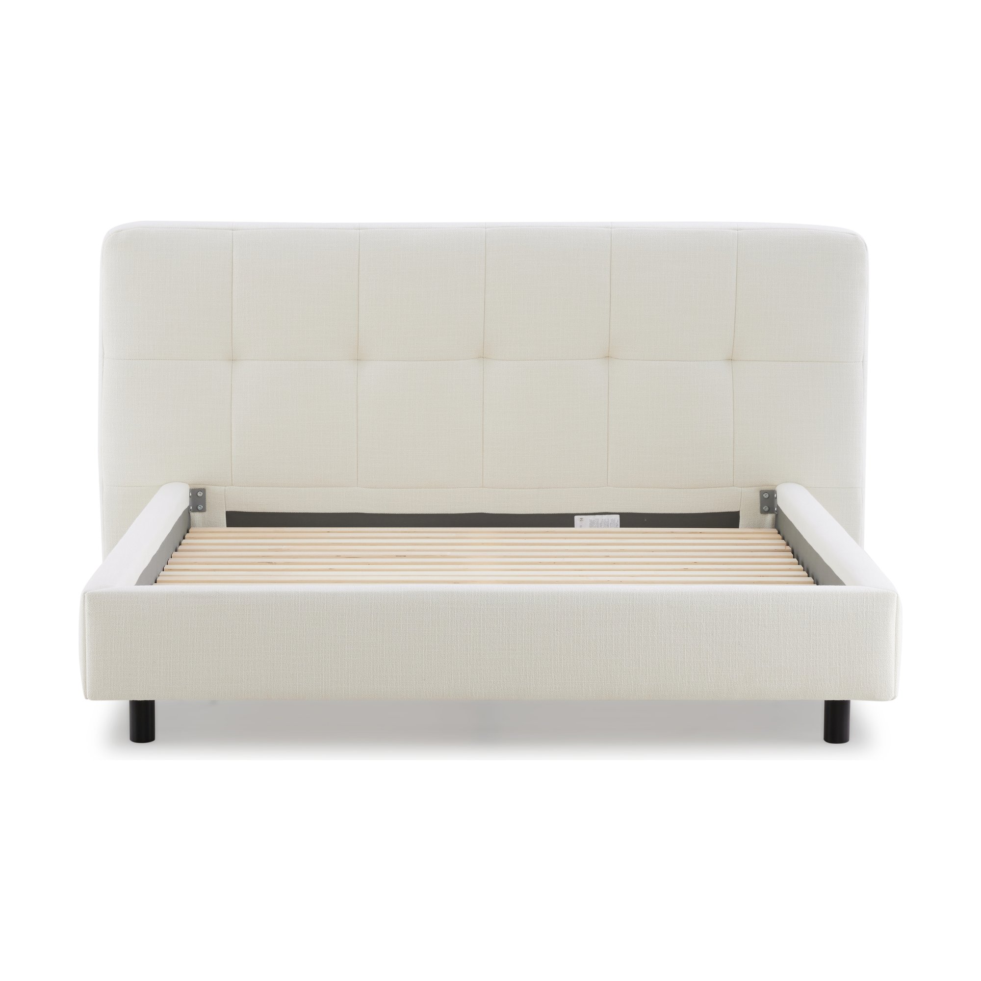 Wafer Bed with KIND Off White Fabric in King Size - image 2