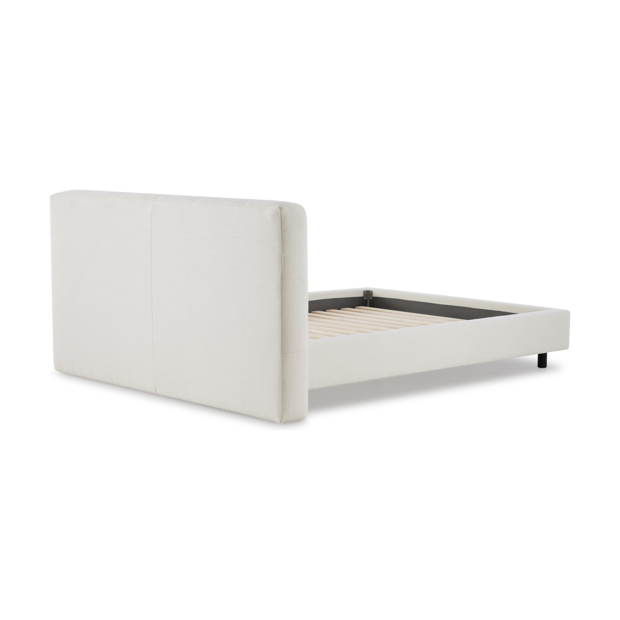Wafer Bed with KIND Off White Fabric in King Size - image 4