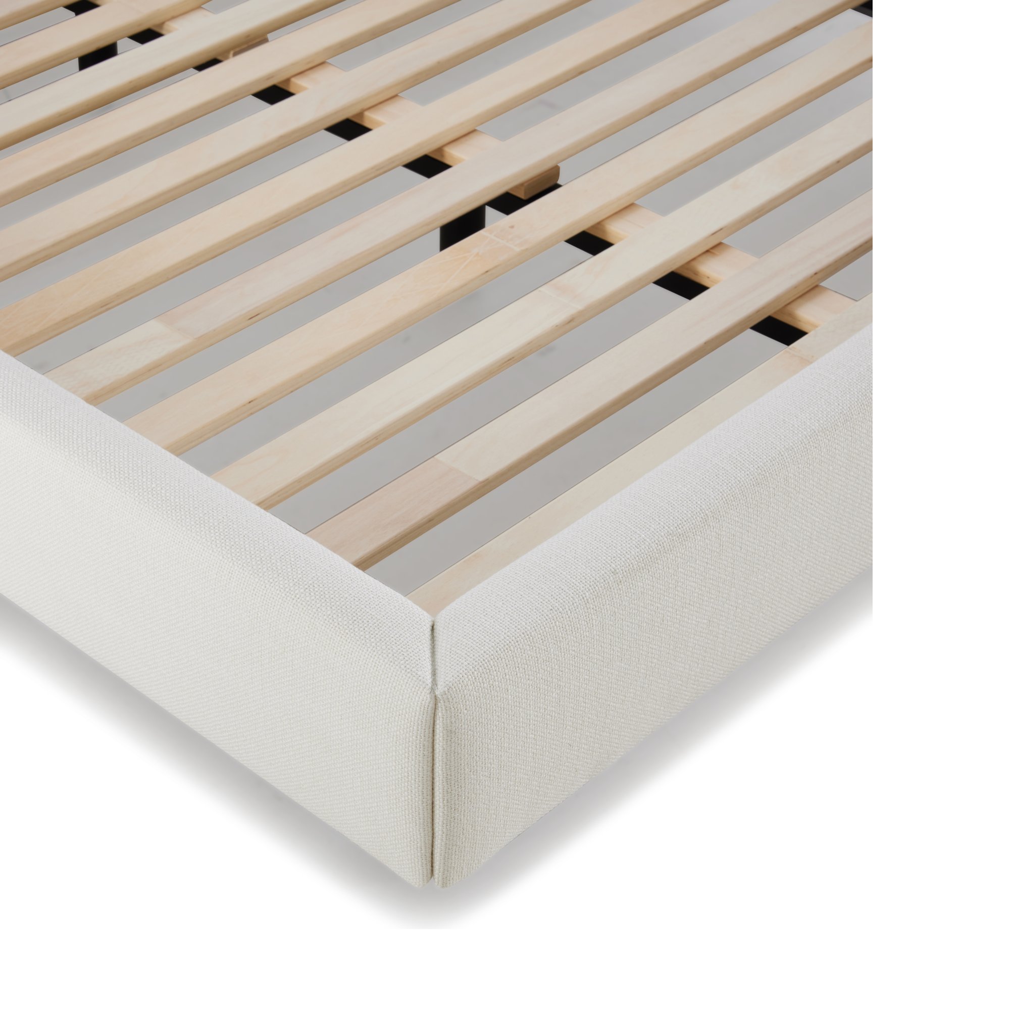 Wafer Bed with KIND Off White Fabric in King Size - image 6
