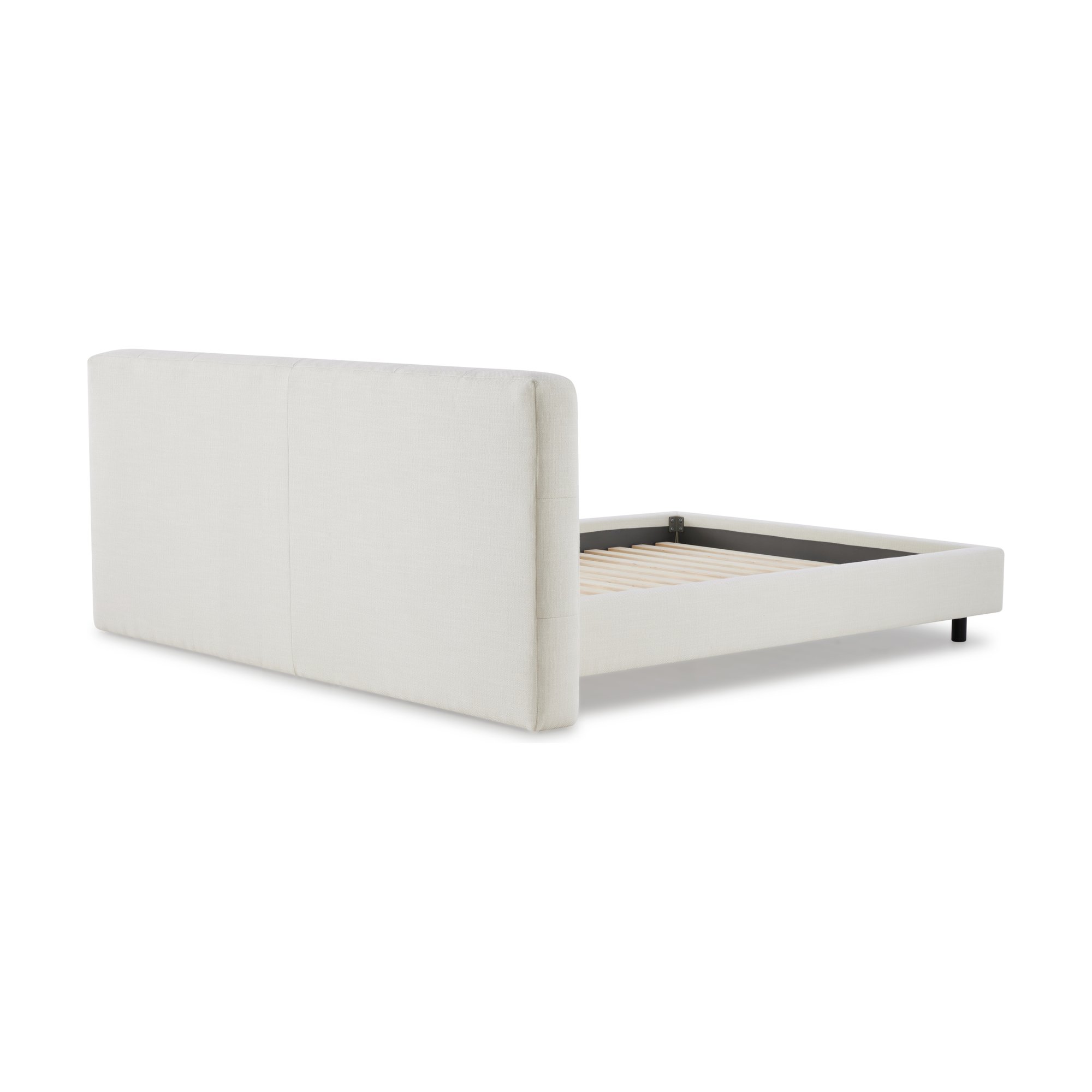 Wafer Bed with KIND Off White Fabric in Queen Size - image 4