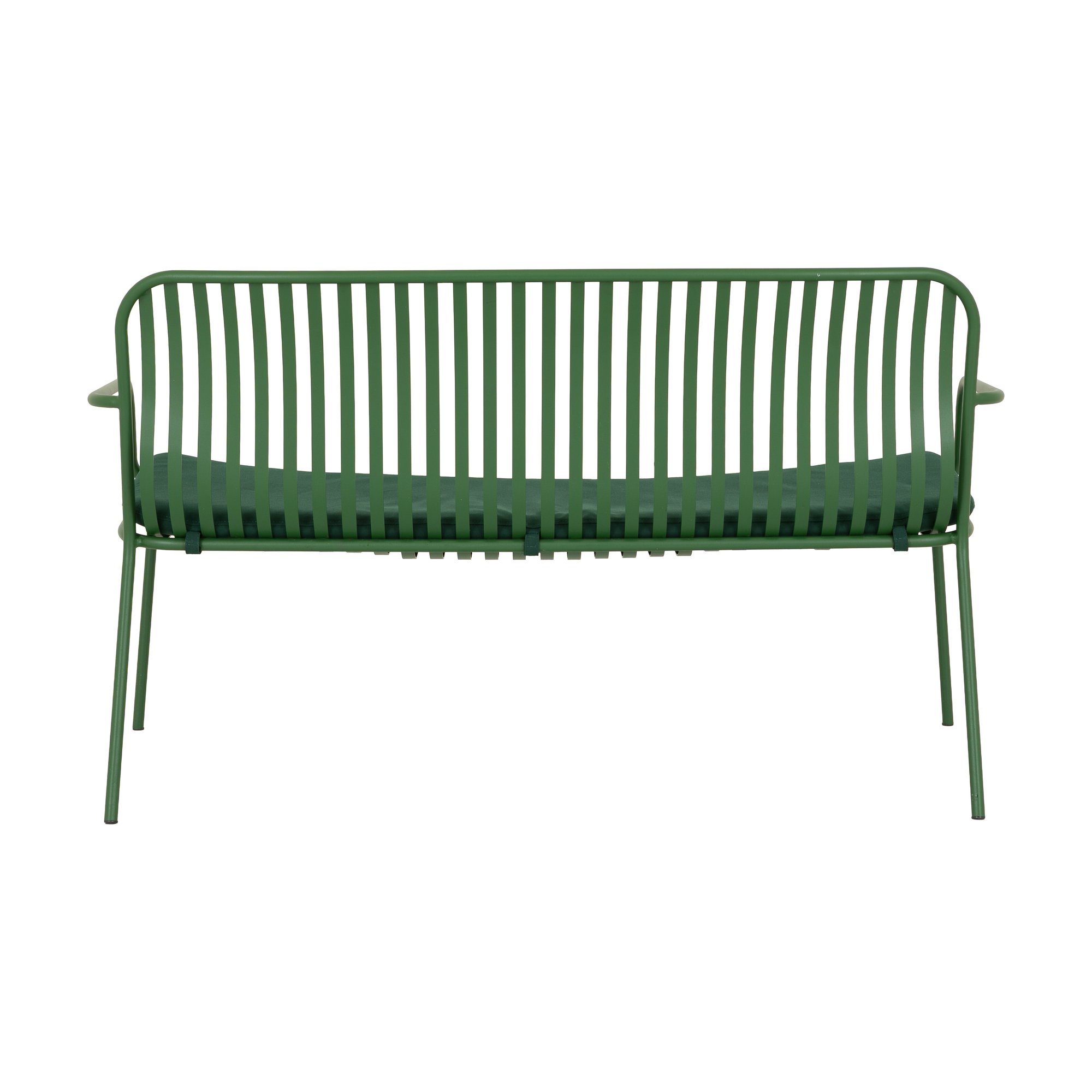 Banca Lounge Petrol con Estructura de Acero Verde y Tela Solara Forest Green - image 3