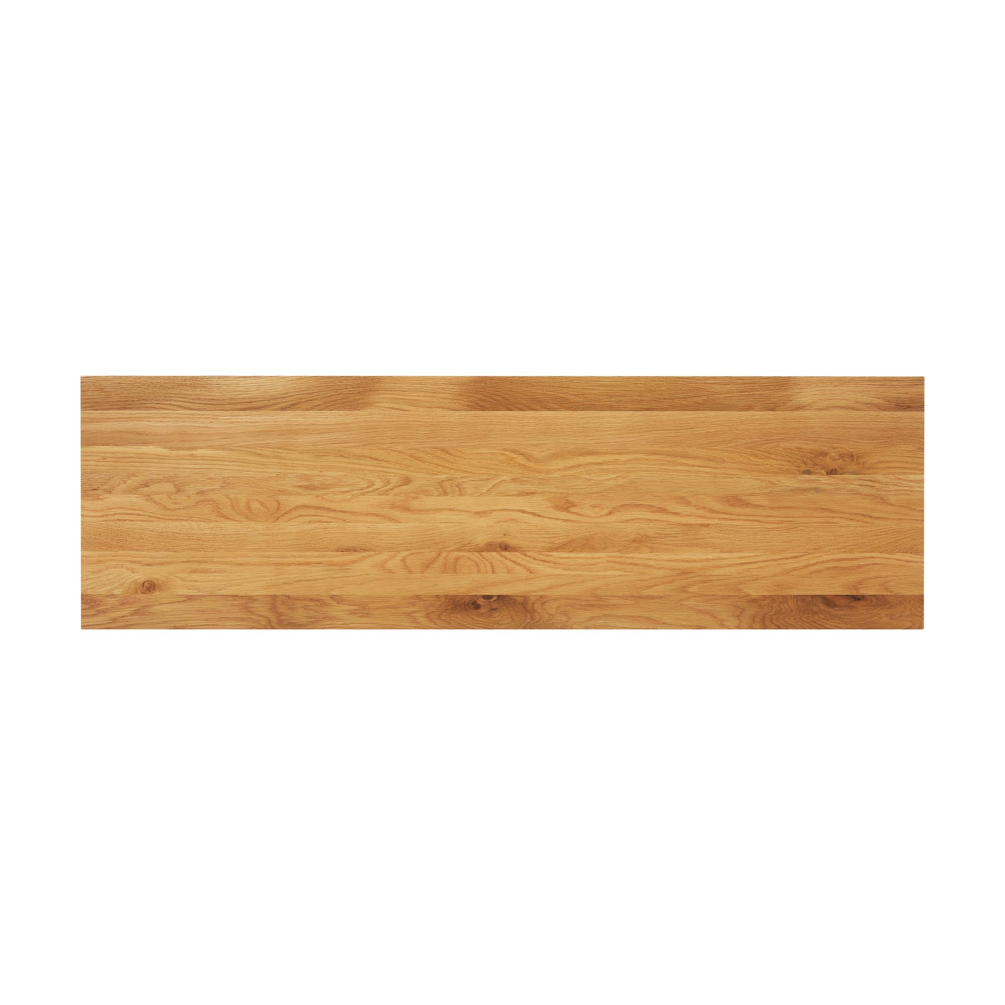 Consola Calia con Estructura de Acero Negro y Cubierta de Roble Natural, 120cm - image 8