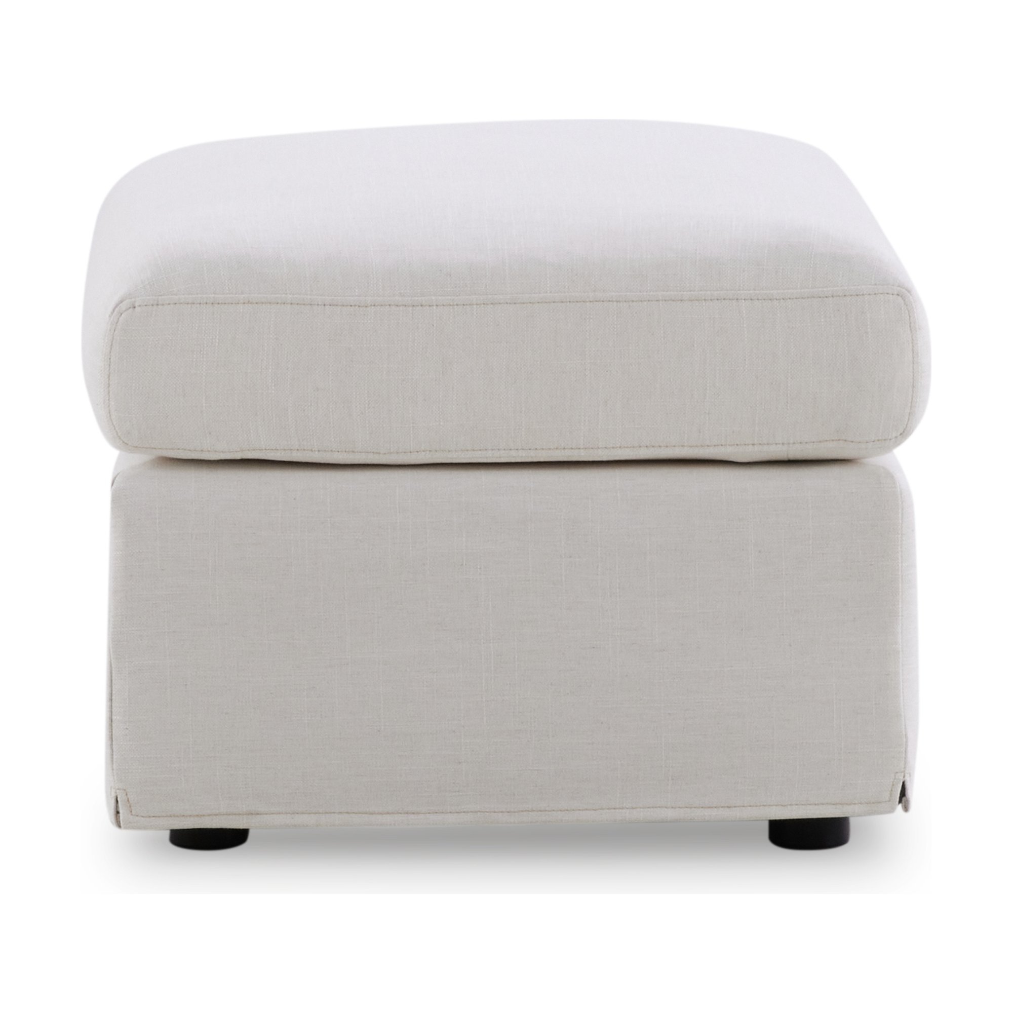 Funda para Otomana Breeze en Tela FLW Off White - image 2