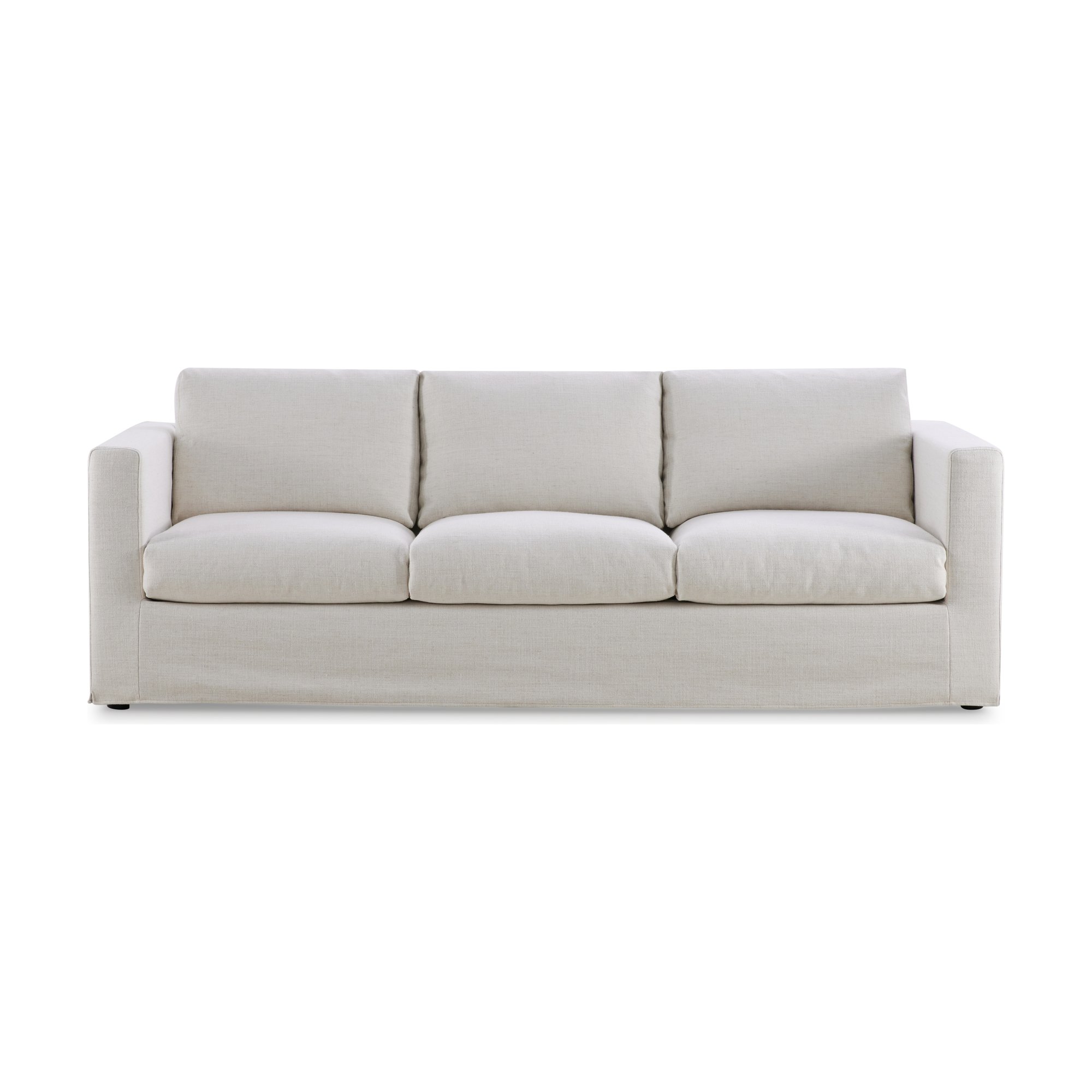 Breeze Sofa Cover for 4 Seater in LOX Natural Fabric - image 2