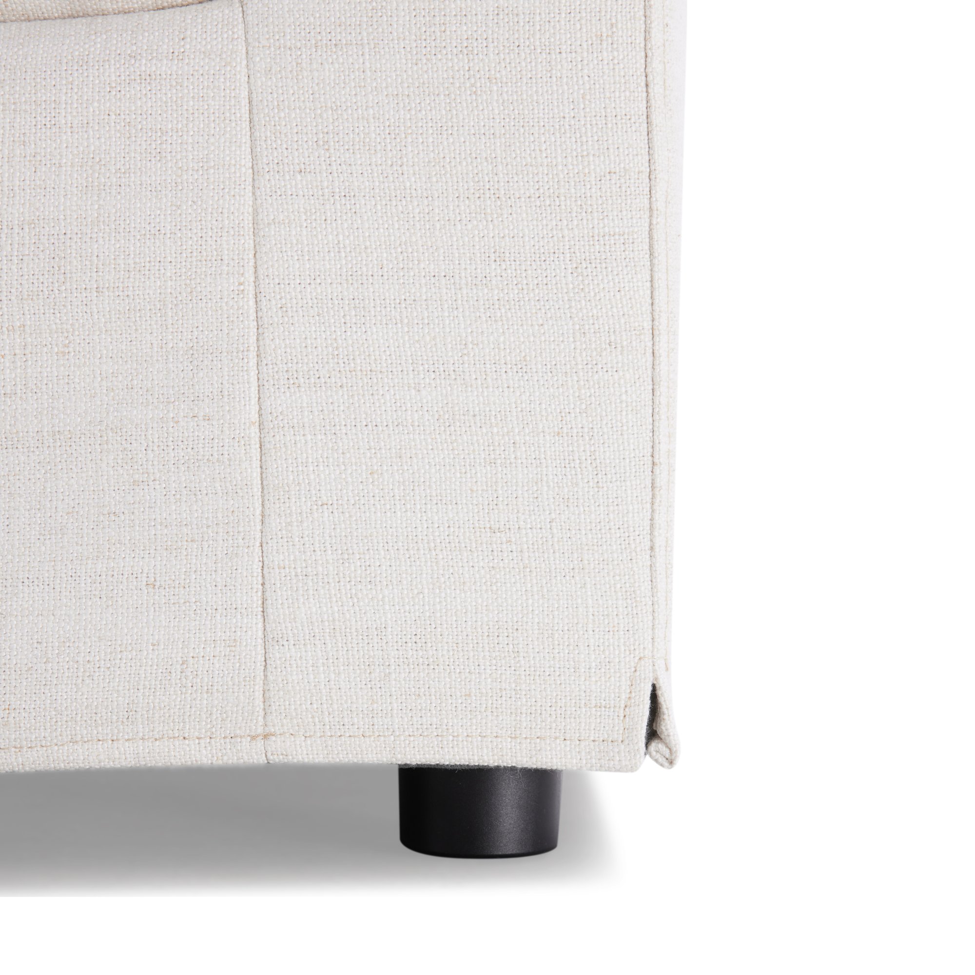 Breeze Sofa Cover for 4 Seater in LOX Natural Fabric - image 5
