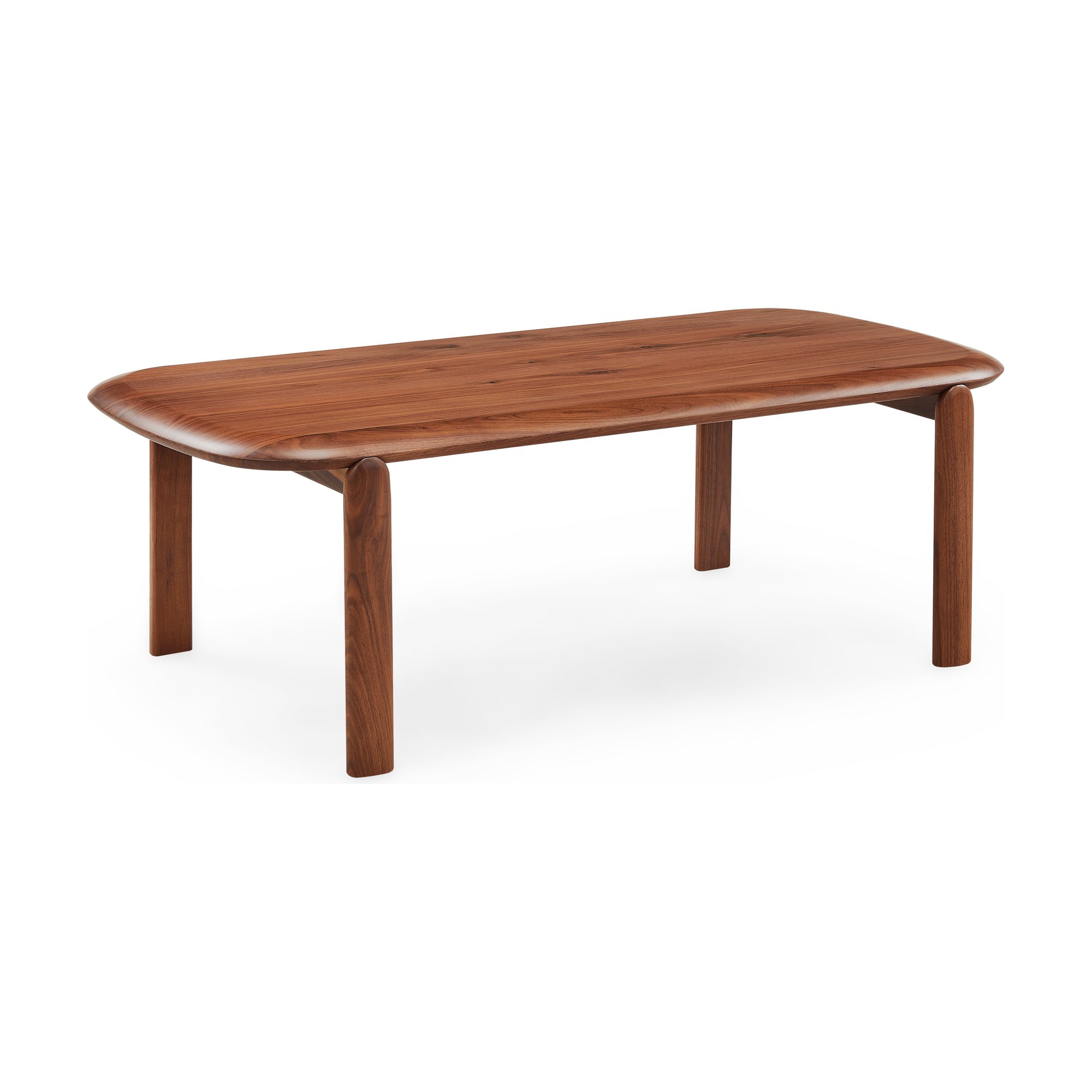 Nessy Coffee Table in Natural Walnut, 120cm - image 1