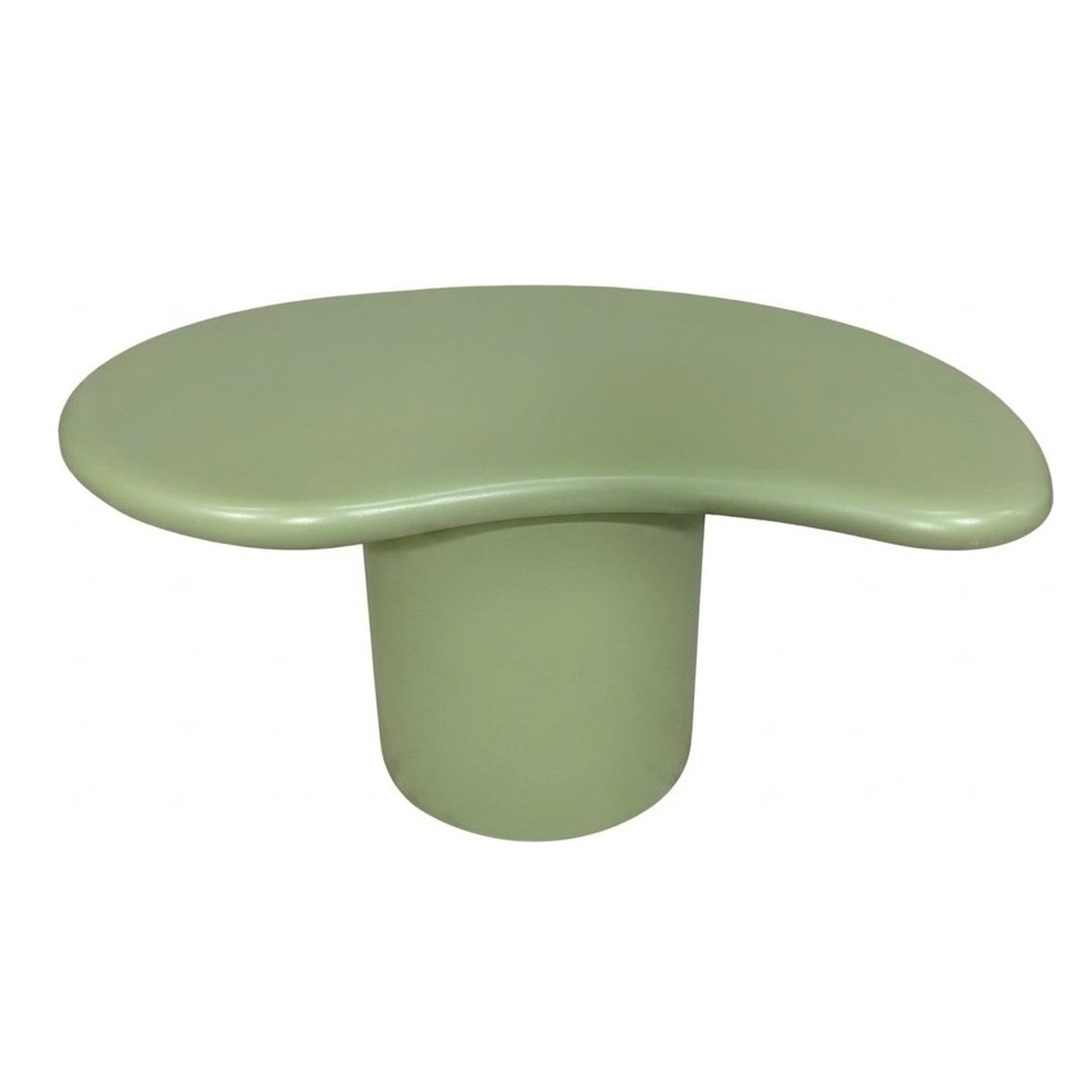 Mesa de Centro Peruna en Fibrocemento Oliva con Acabado Suave, 83cm de largo - image 1