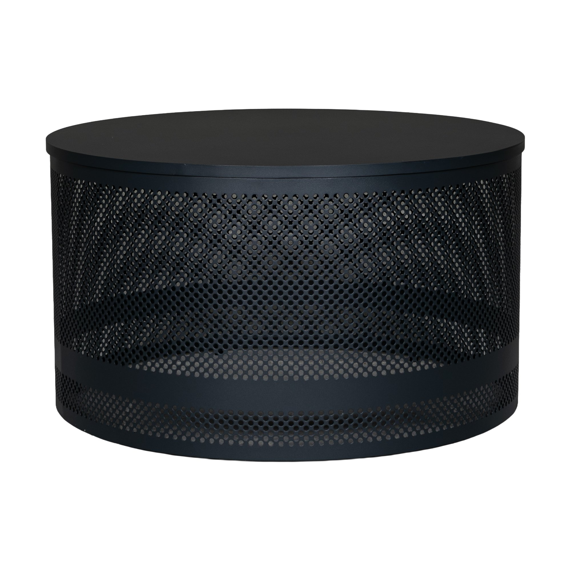 Mesa de Centro Petrol en Acero Negro, 78cm - image 2