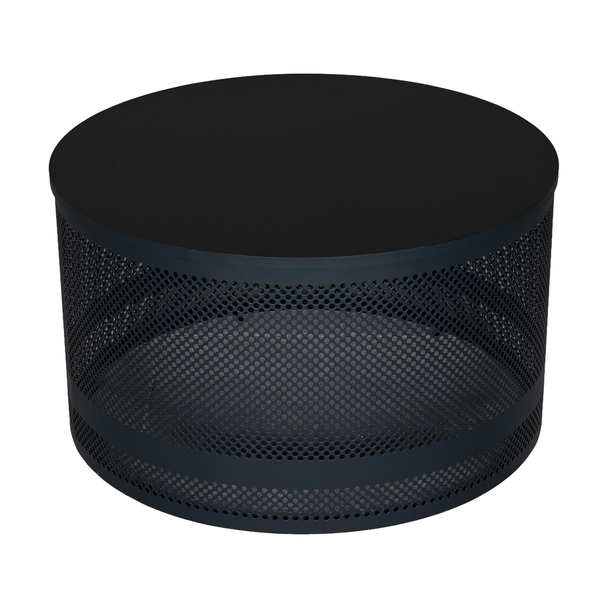 Mesa de Centro Petrol en Acero Negro, 78cm - image 3