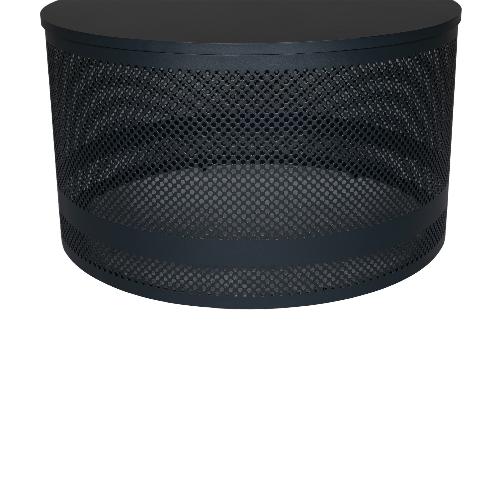 Mesa de Centro Petrol en Acero Negro, 78cm - image 4
