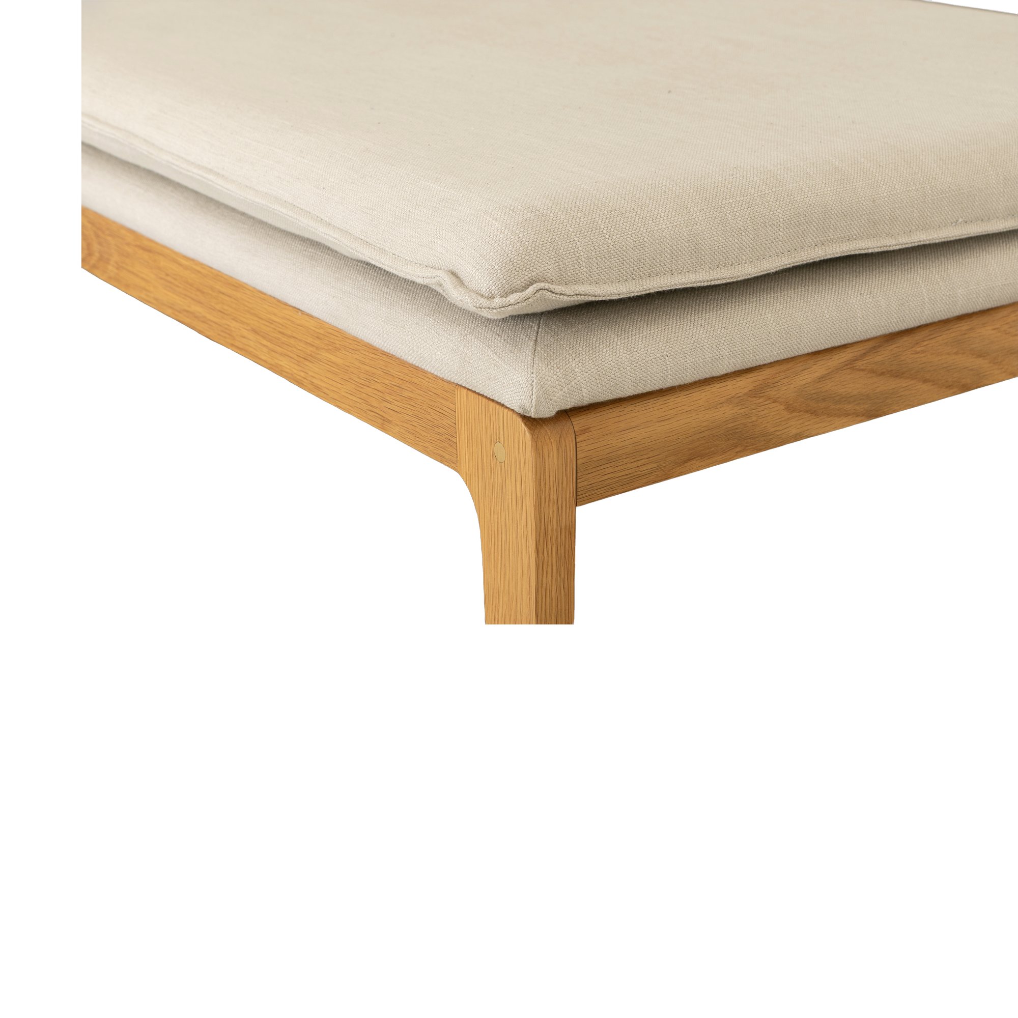 Cabo Daybed with Natural Oak Frame and Diego Mineral Fabric - image 4