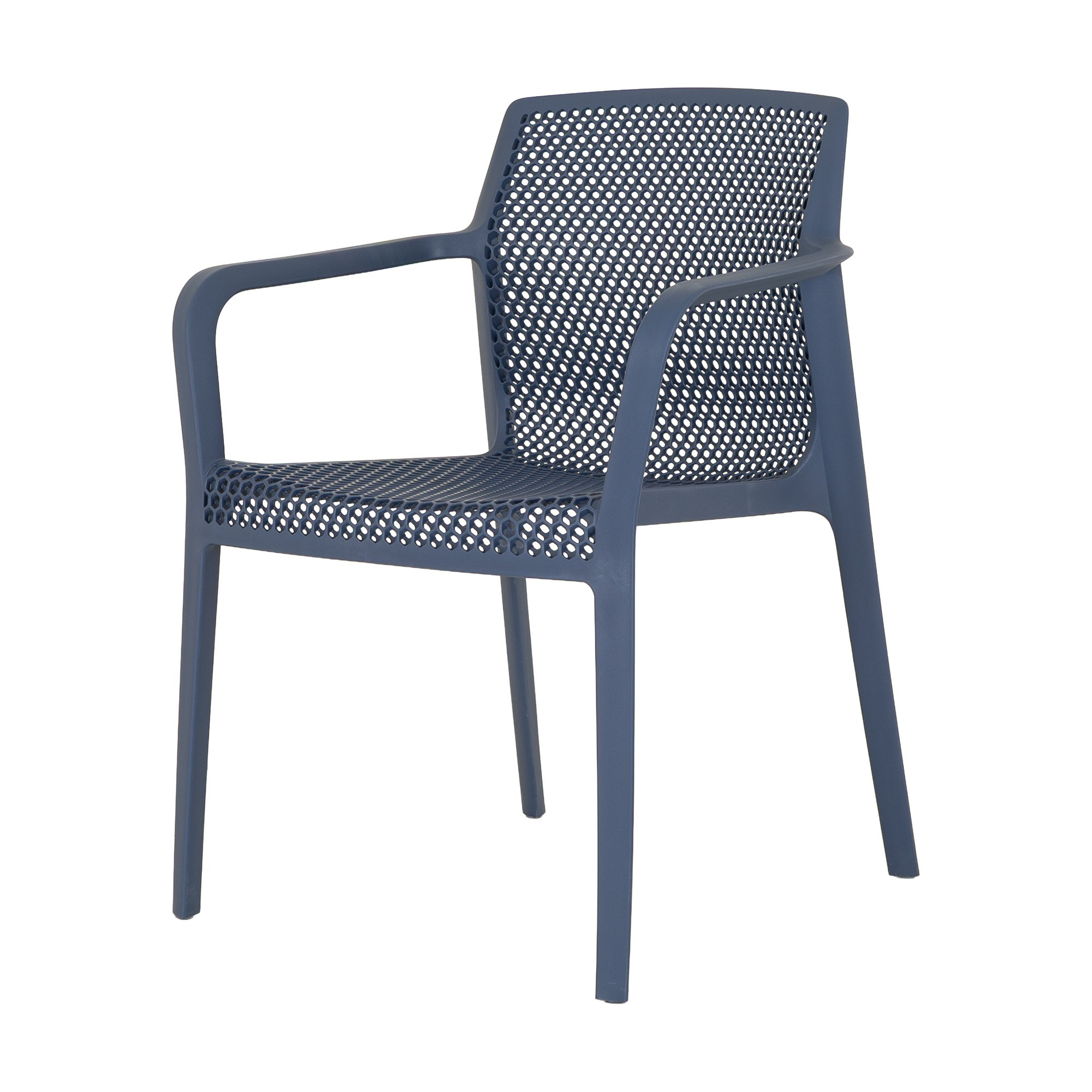Bee Armchair in Blue Polypropylene - image 4