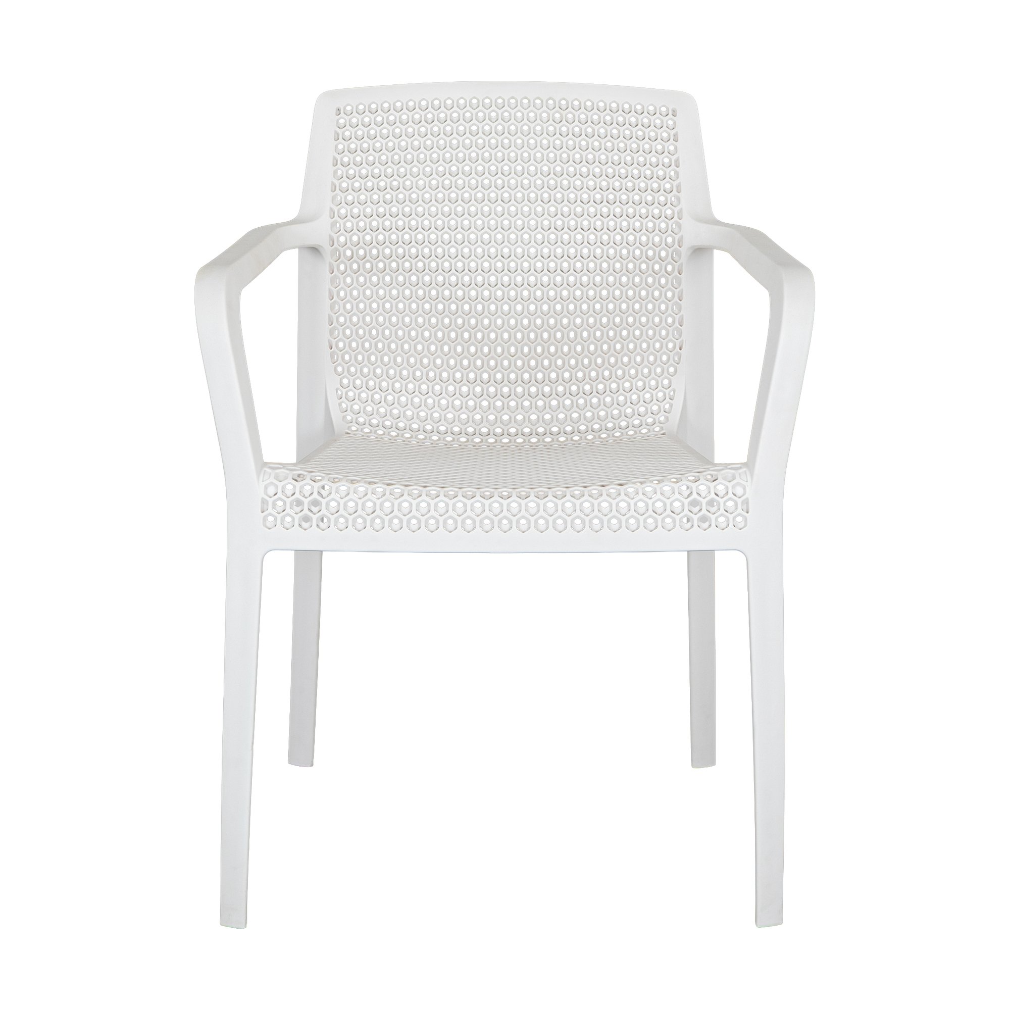Bee Armchair in Off White Polypropylene - image 2