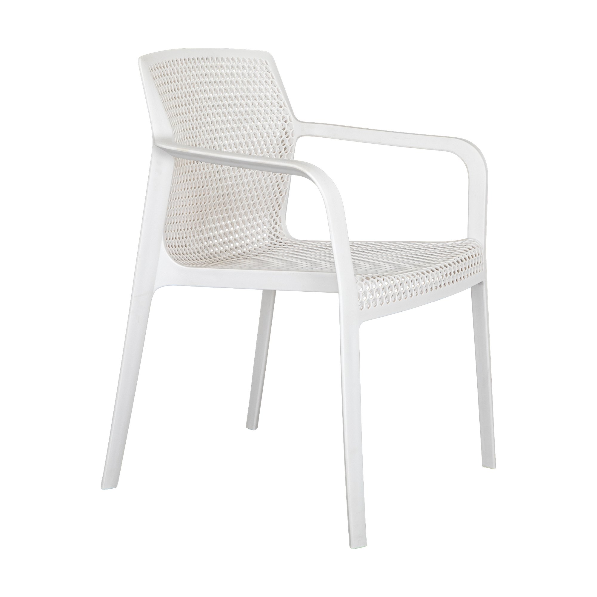 Bee Armchair in Off White Polypropylene - image 3