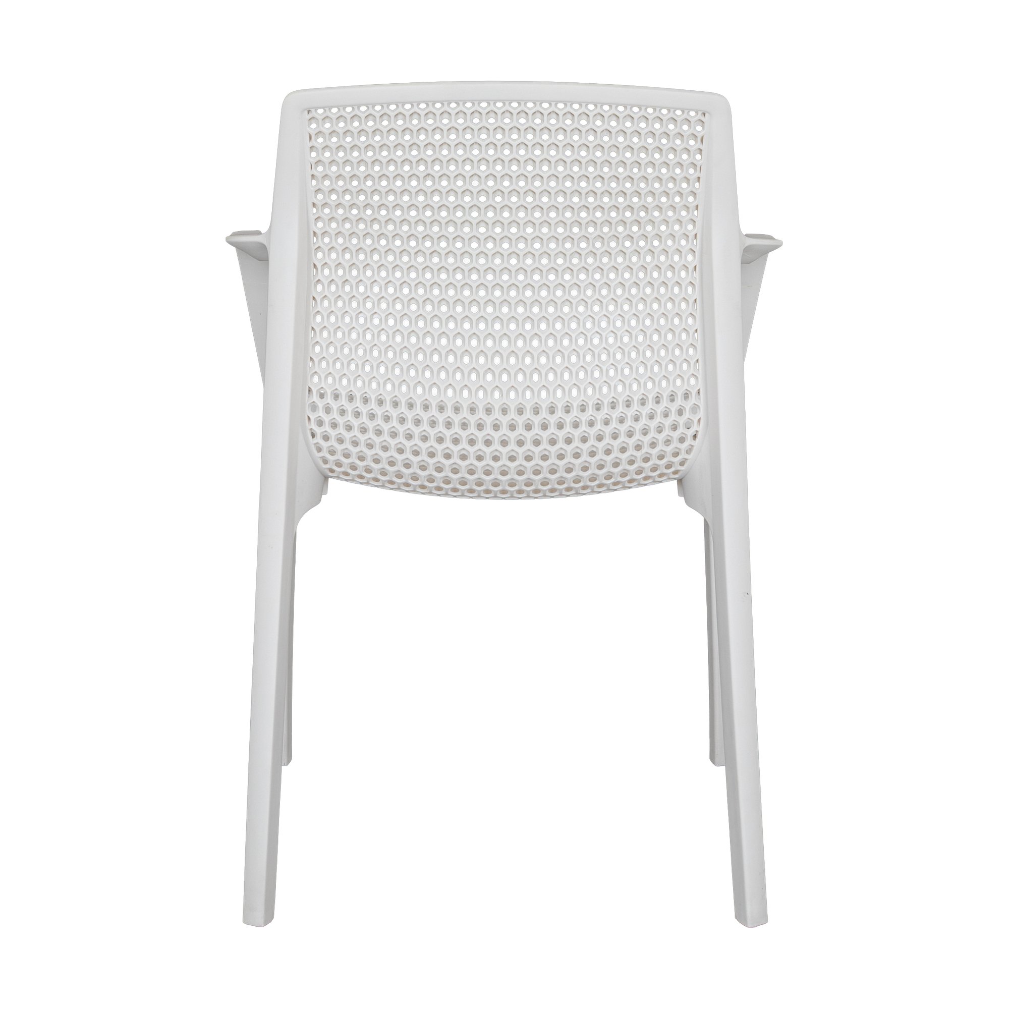Bee Armchair in Off White Polypropylene - image 5