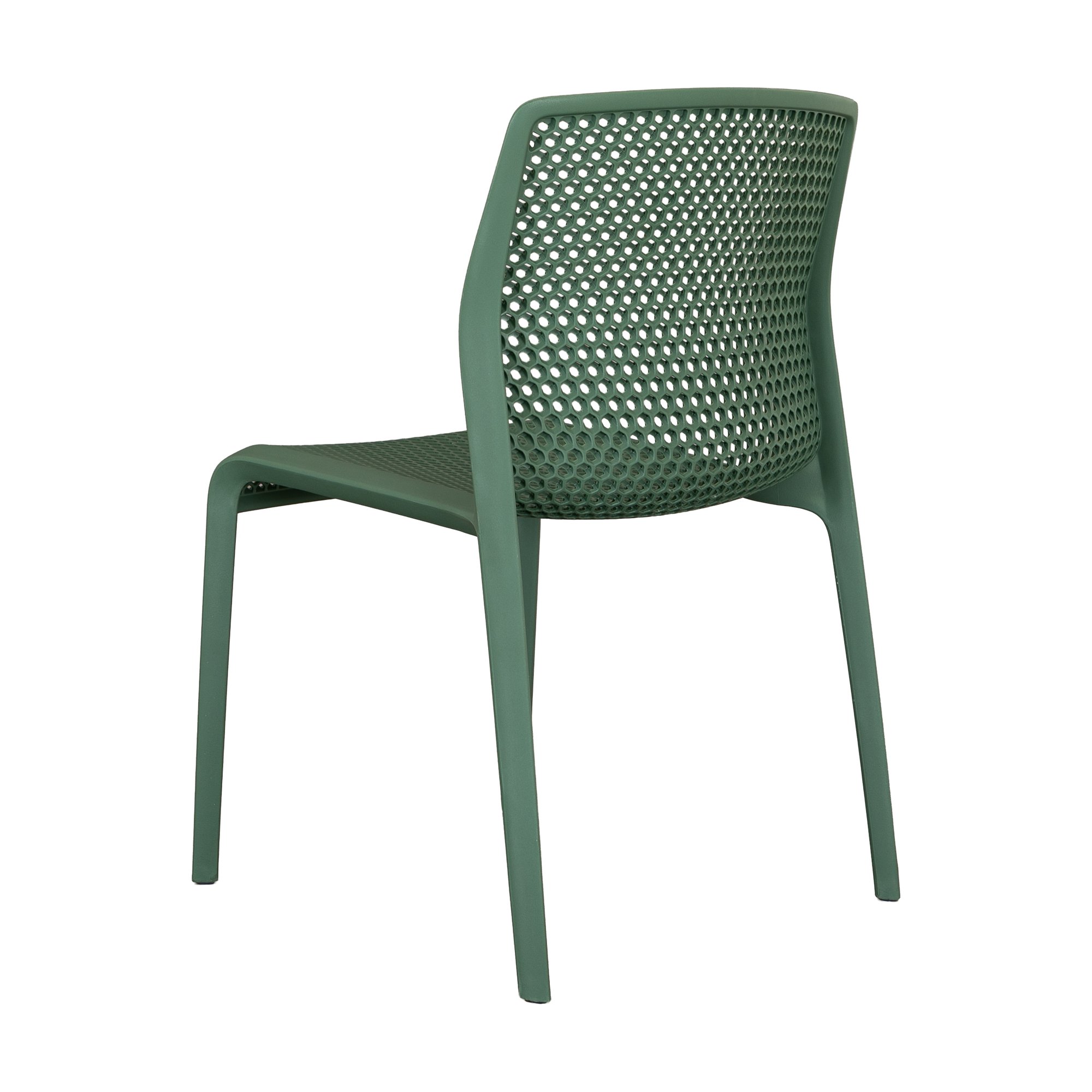 Bee Dining Chair in Green Polypropylene - image 2