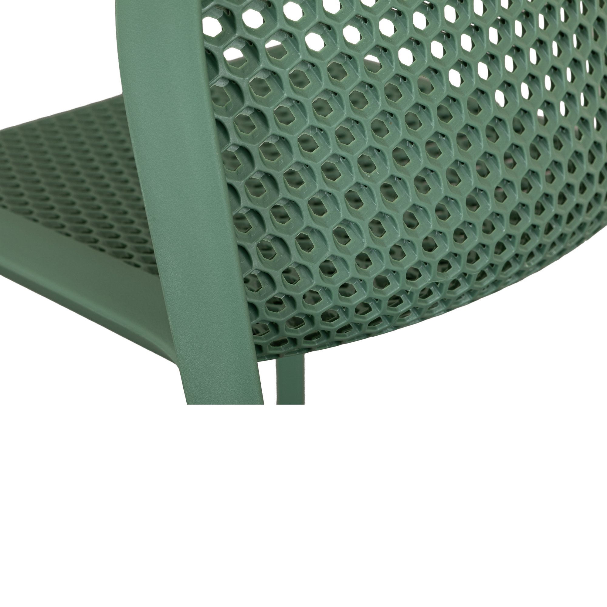 Bee Dining Chair in Green Polypropylene - image 5