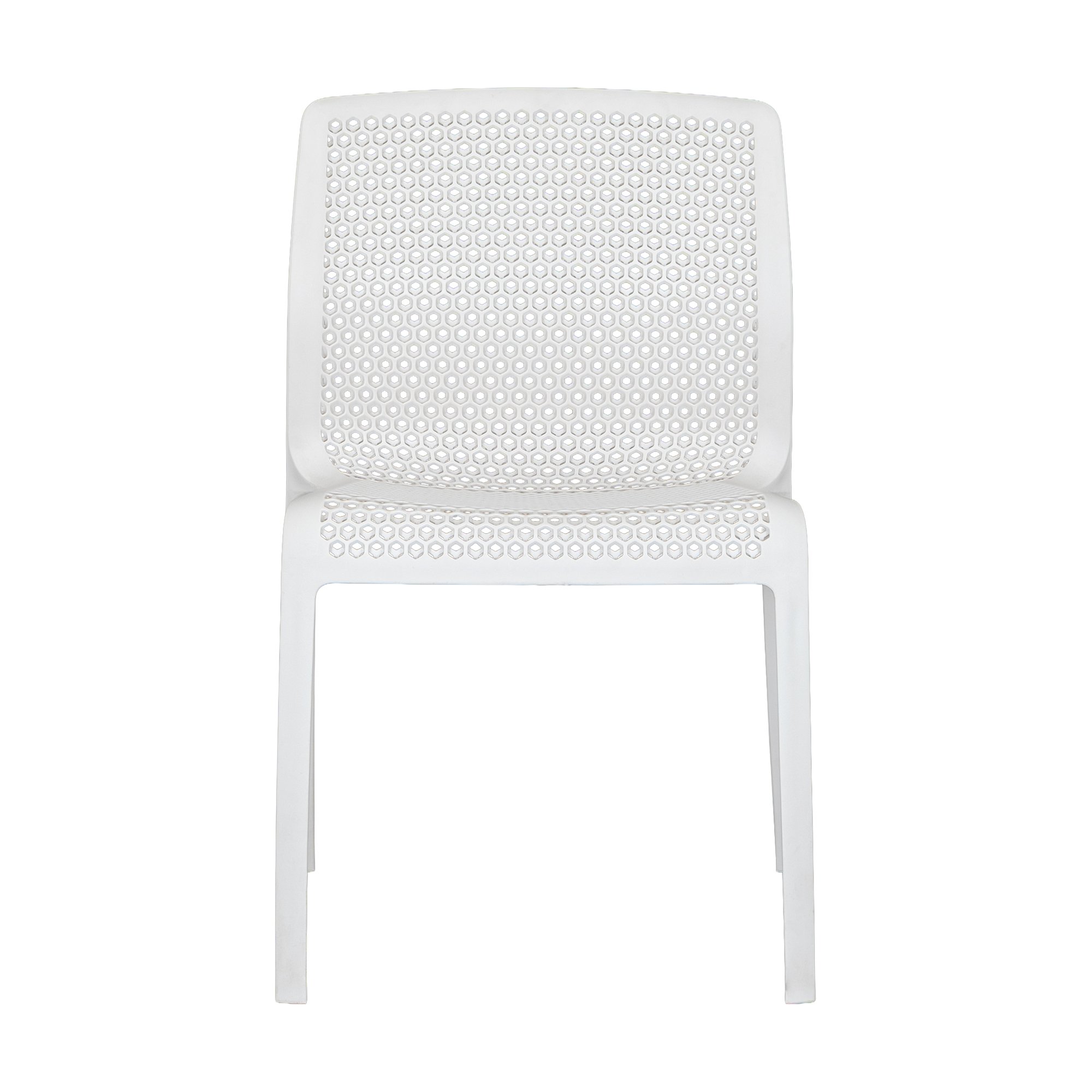 Bee Dining Chair in Off White Polypropylene - image 2