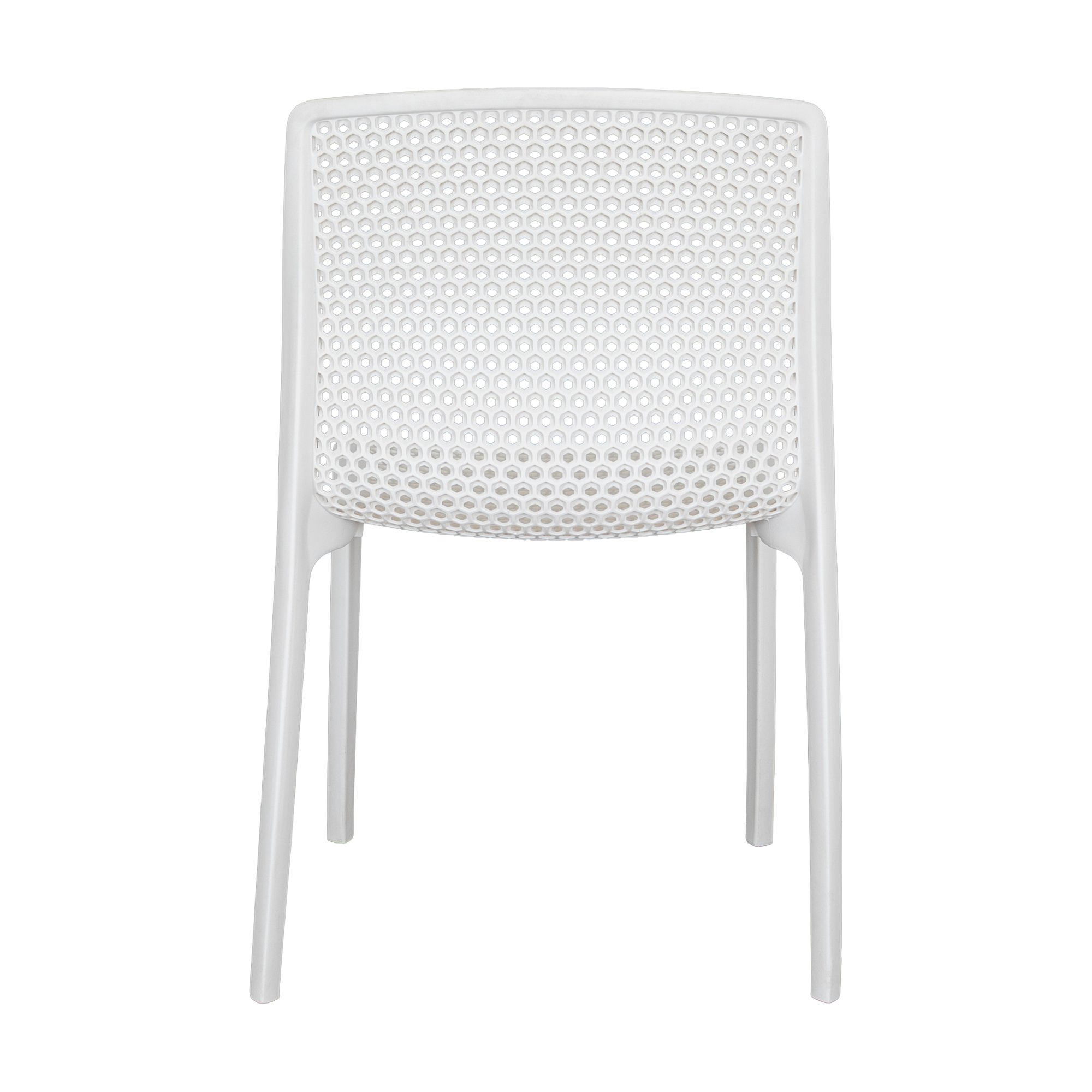 Bee Dining Chair in Off White Polypropylene - image 4