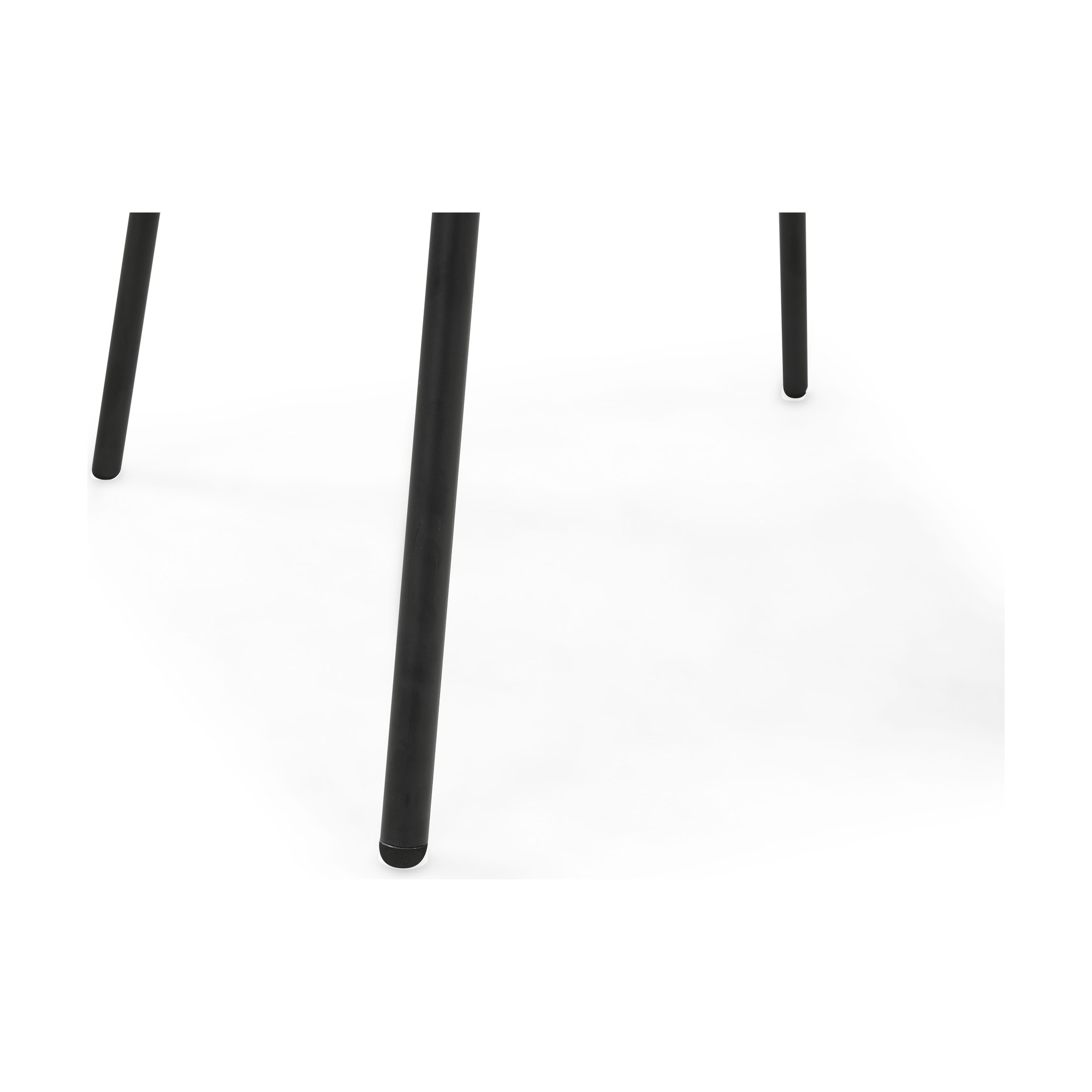 Silla de Comedor Milton con Estructura de Acero Negro y Tela Moss Olive - image 8