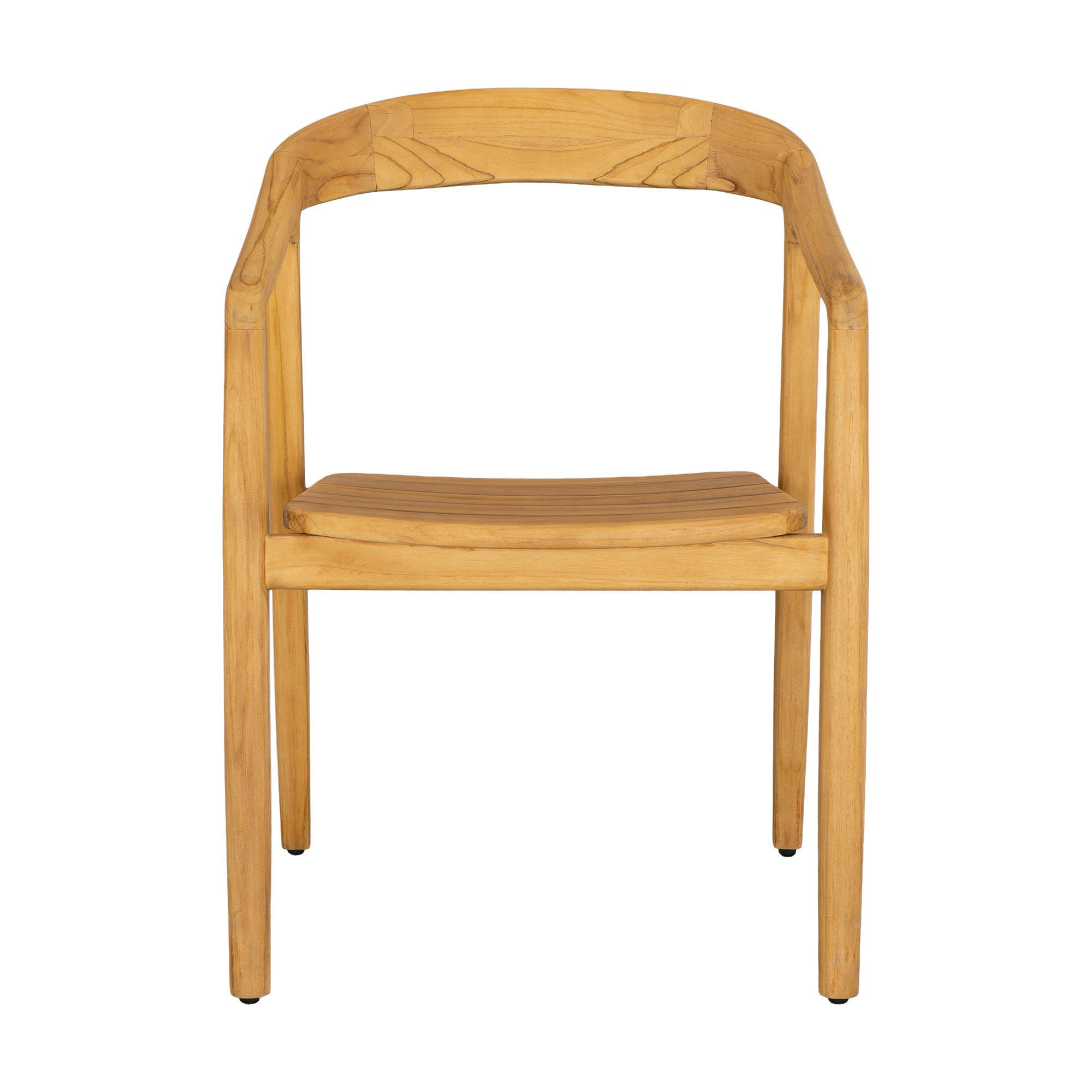 River Teak Arm Chair in Natural Teak - image 3