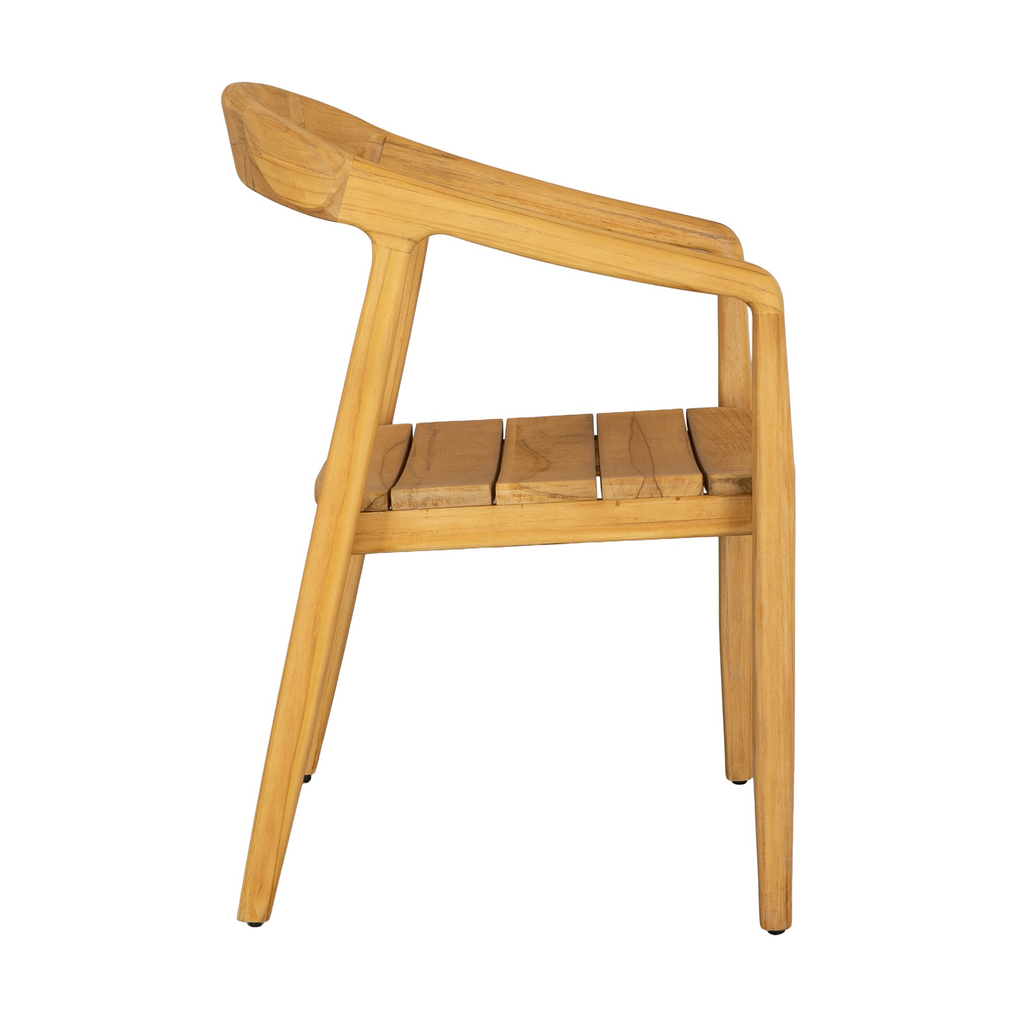 River Teak Arm Chair in Natural Teak - image 4