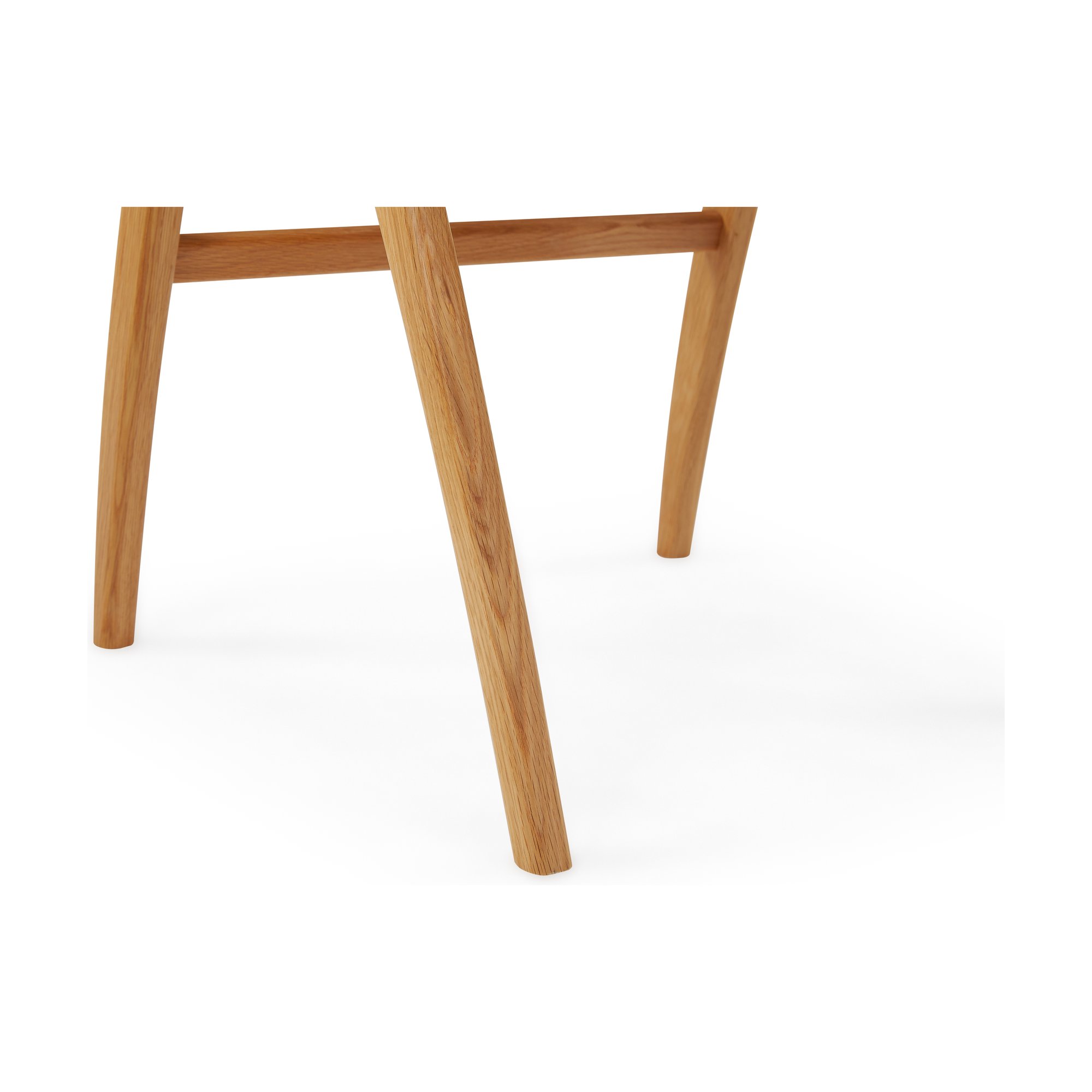 Silla de Comedor X-Ray con Brazos, con Estructura de Roble y Tela Moss Latte - image 11