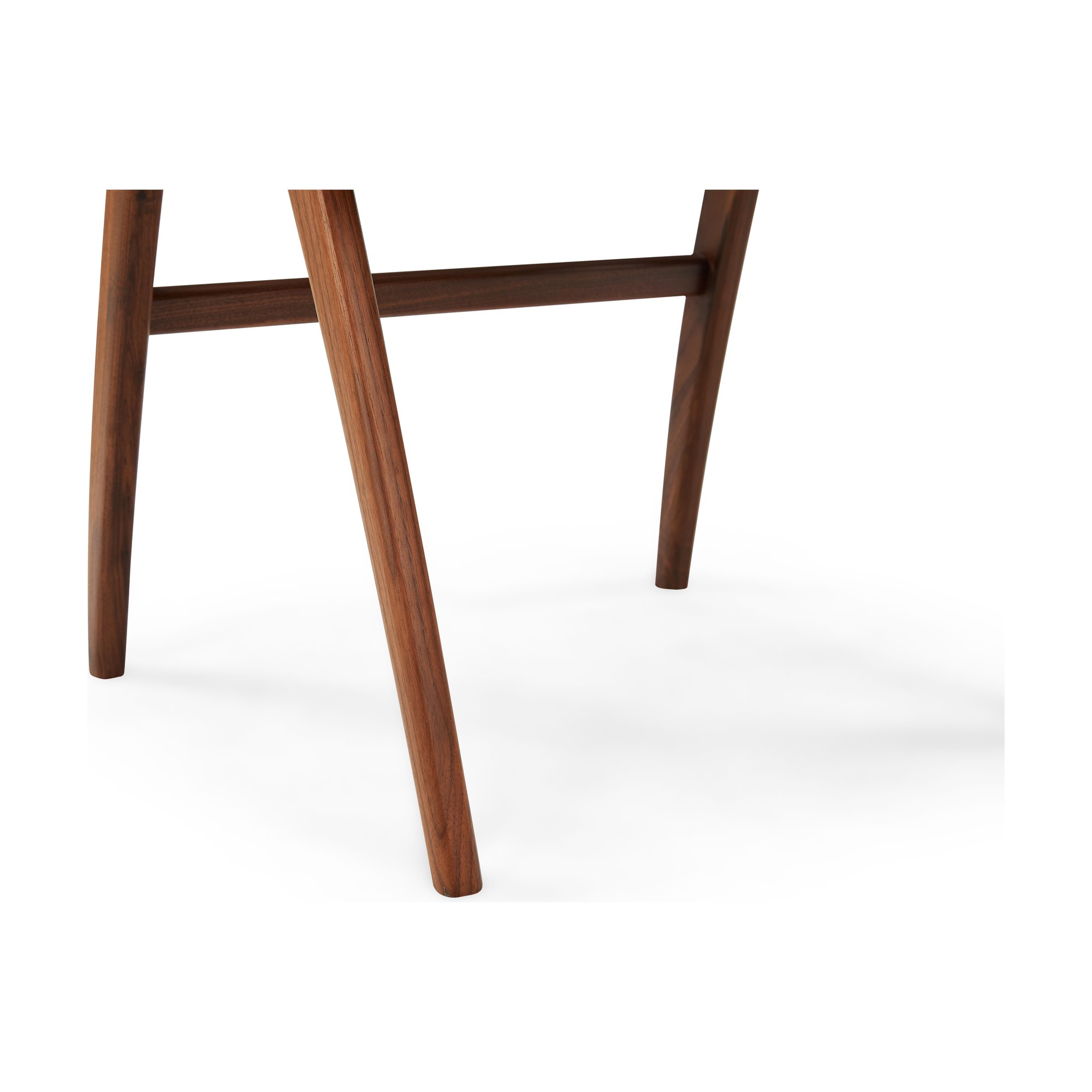Silla de Comedor X-Ray con Brazos, con Estructura de Nogal y Tela Austria Sand - image 10