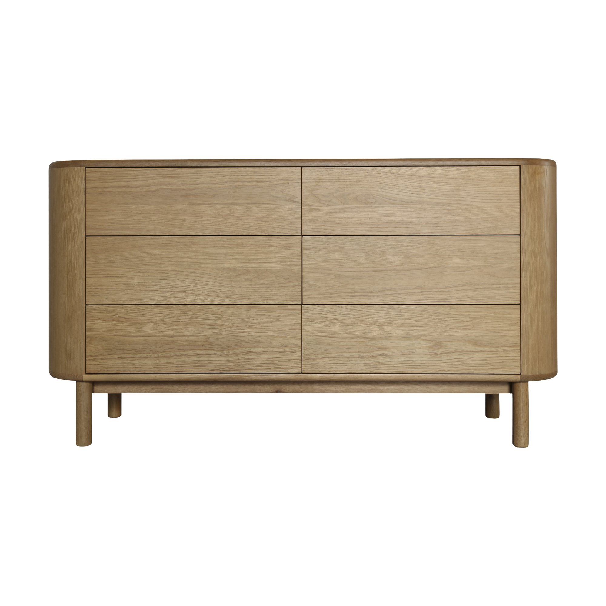 Cómoda Froda en Chapa de Roble Natural, 160cm - image 2