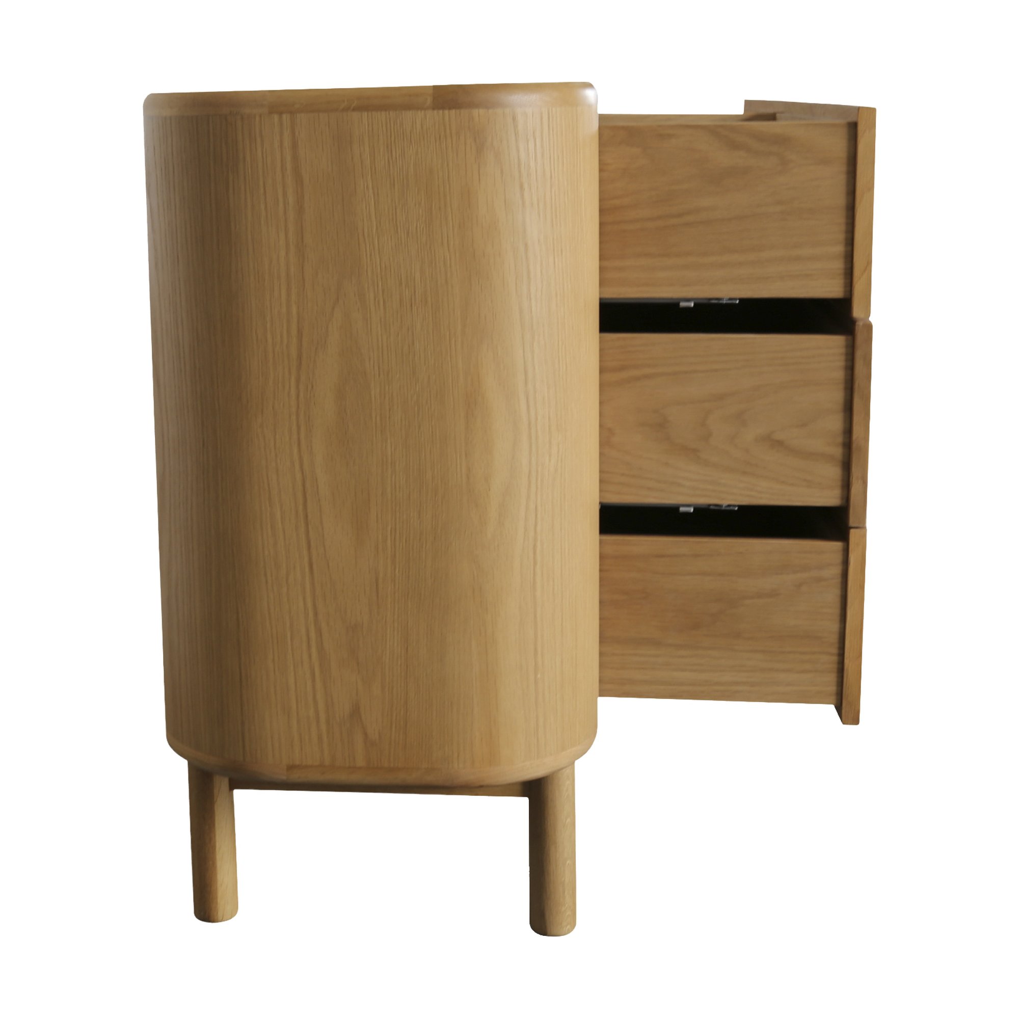 Cómoda Froda en Chapa de Roble Natural, 160cm - image 4