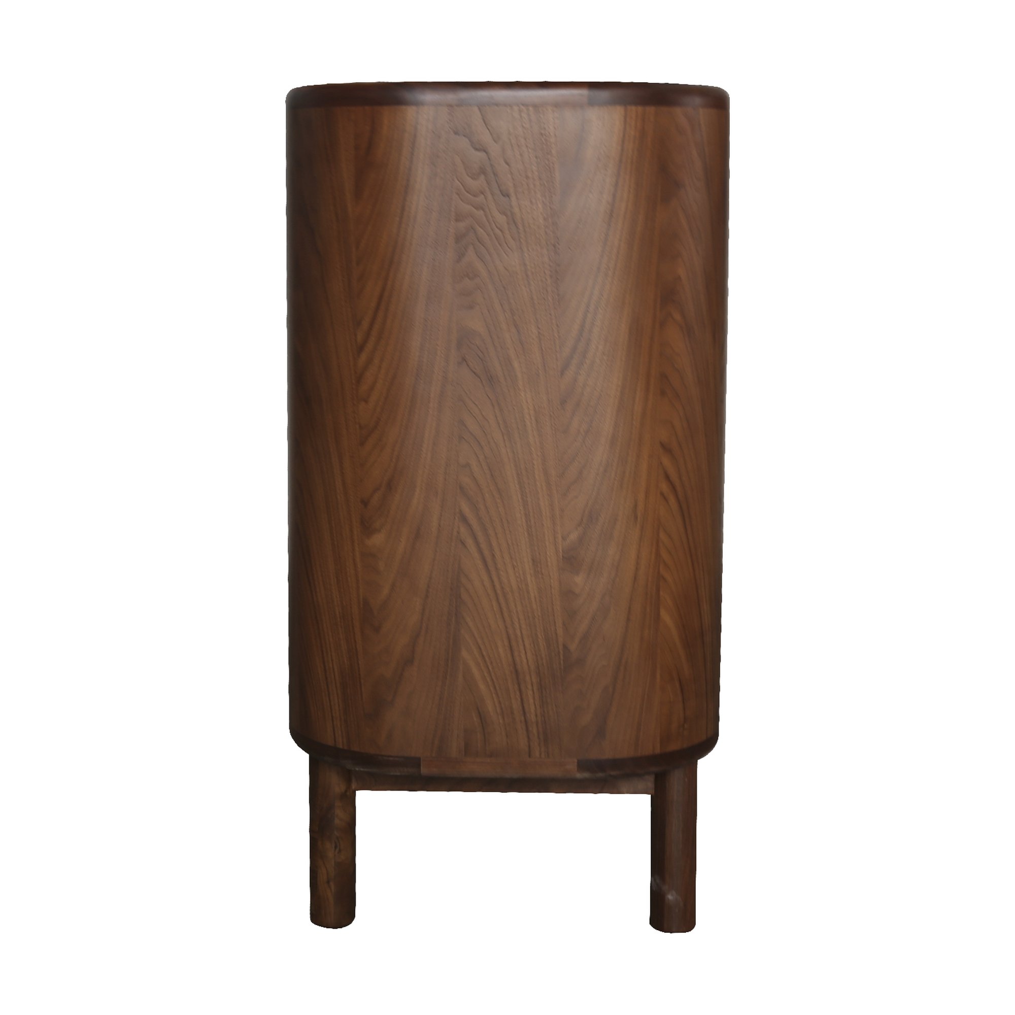 Cómoda Froda con Estructura de Nogal Natural y Cuerpo de Chapa de Nogal Natural, 160cm - image 4