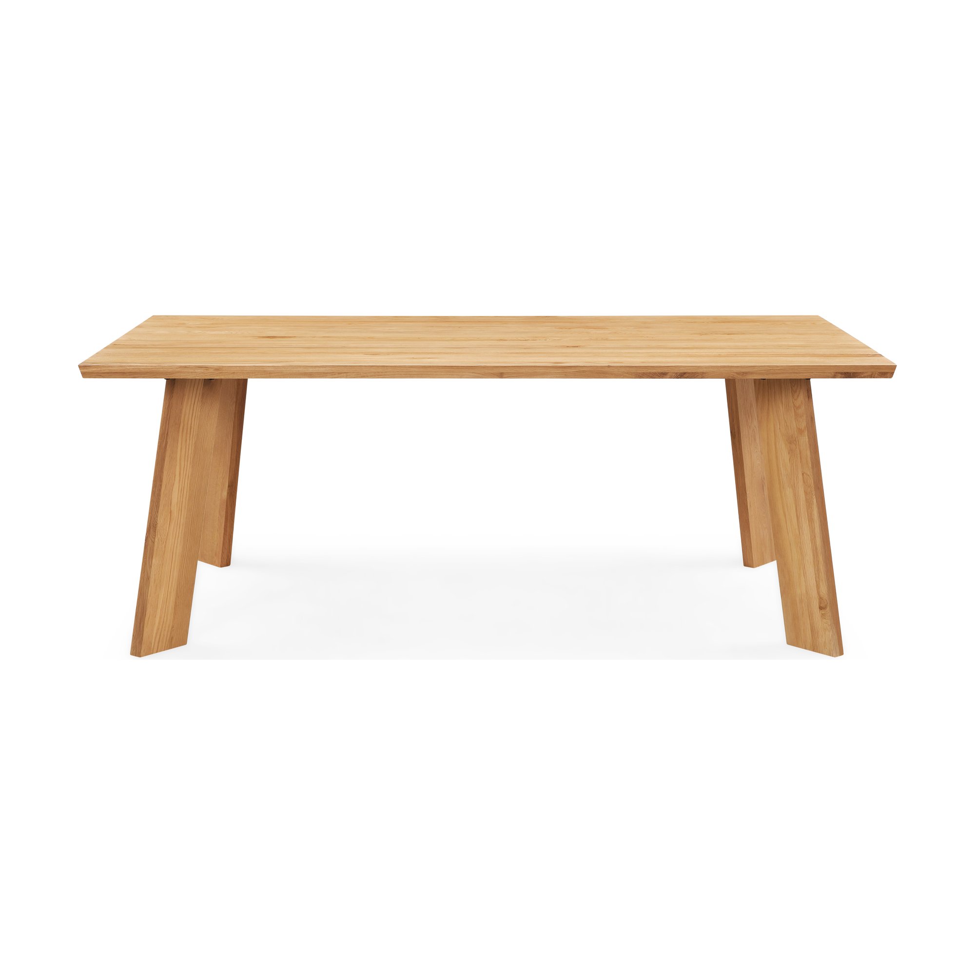 Bloc Dining Table in Natural Oak, 200cm - image 2