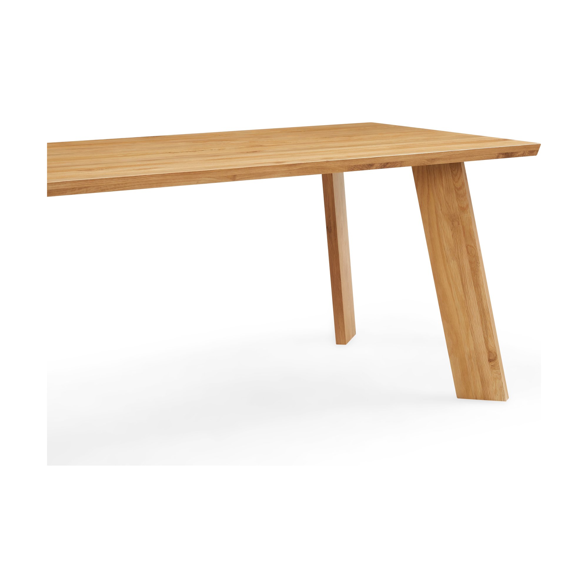 Bloc Dining Table in Natural Oak, 200cm - image 4