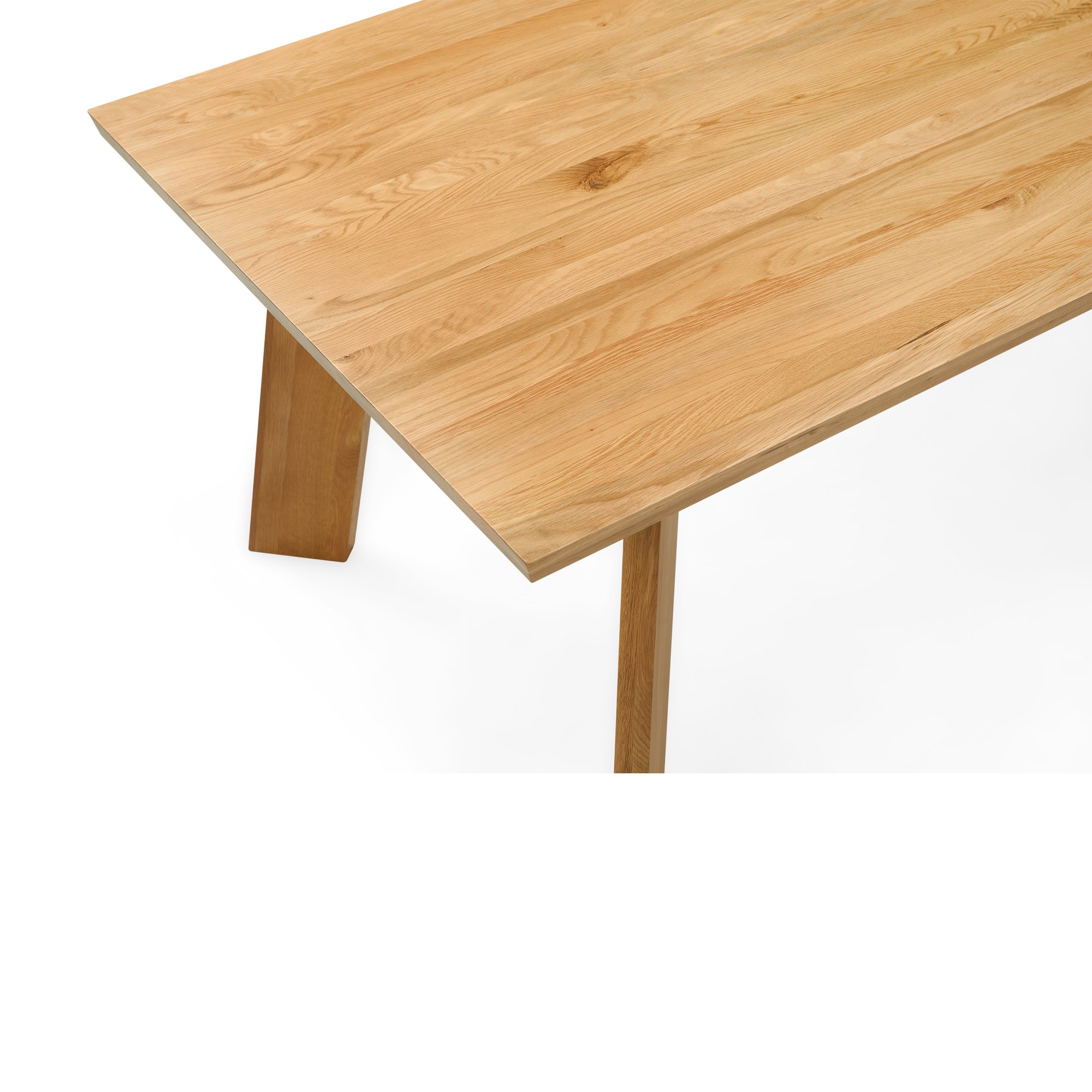 Bloc Dining Table in Natural Oak, 200cm - image 6
