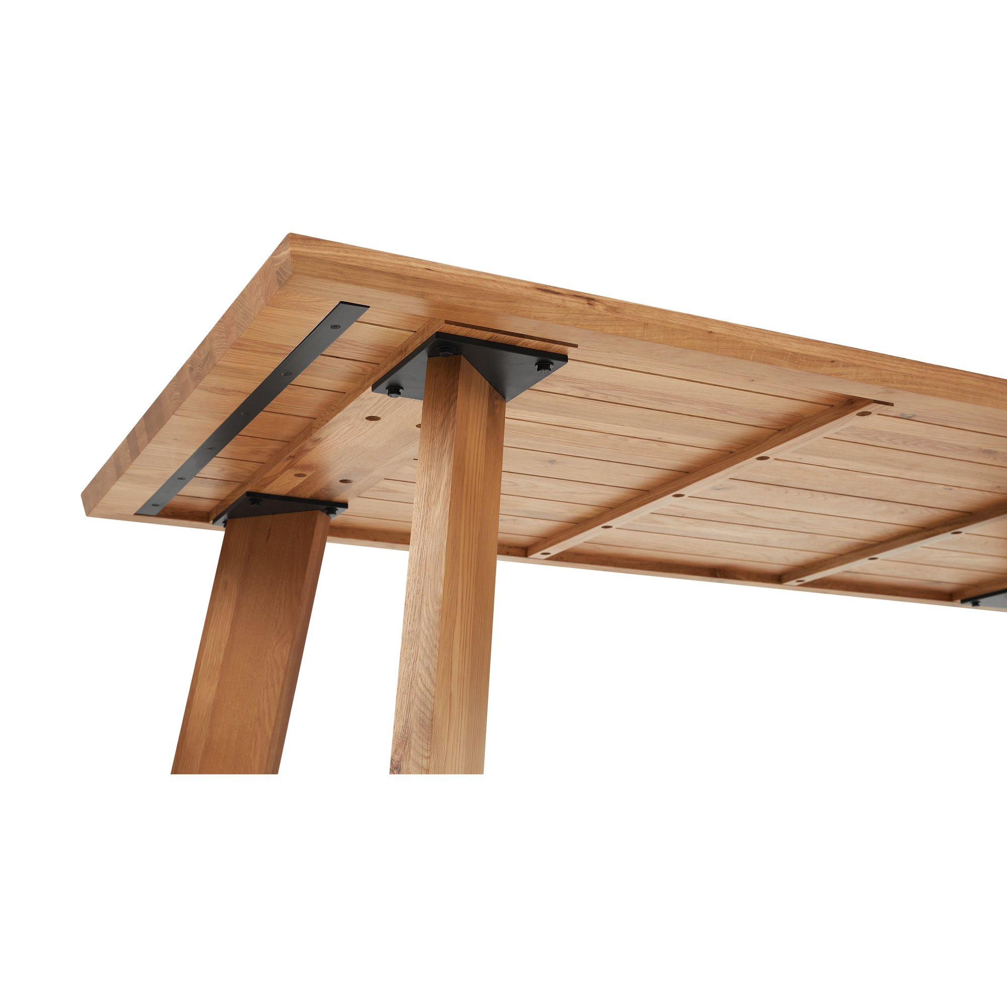 Bloc Dining Table in Natural Oak, 200cm - image 8