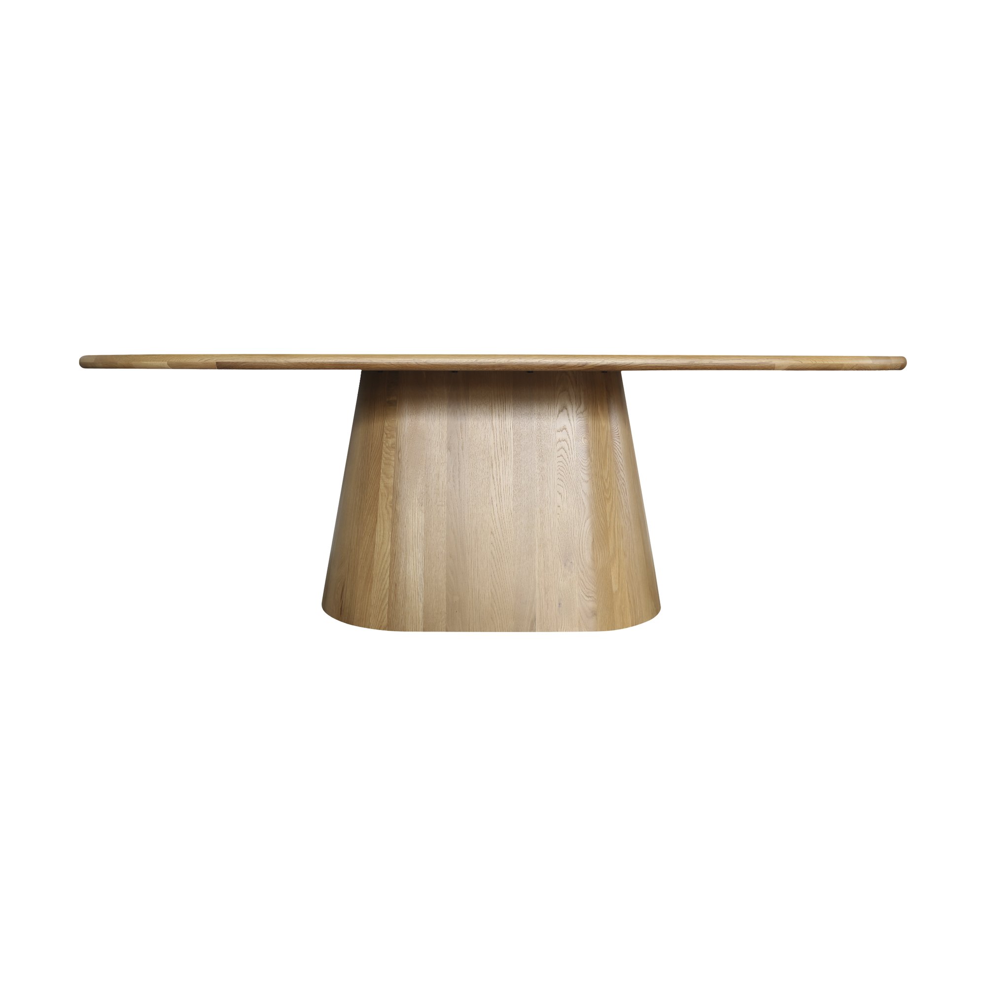 Ferrara Oval Dining Table in Natural Oak, 280cm - image 3
