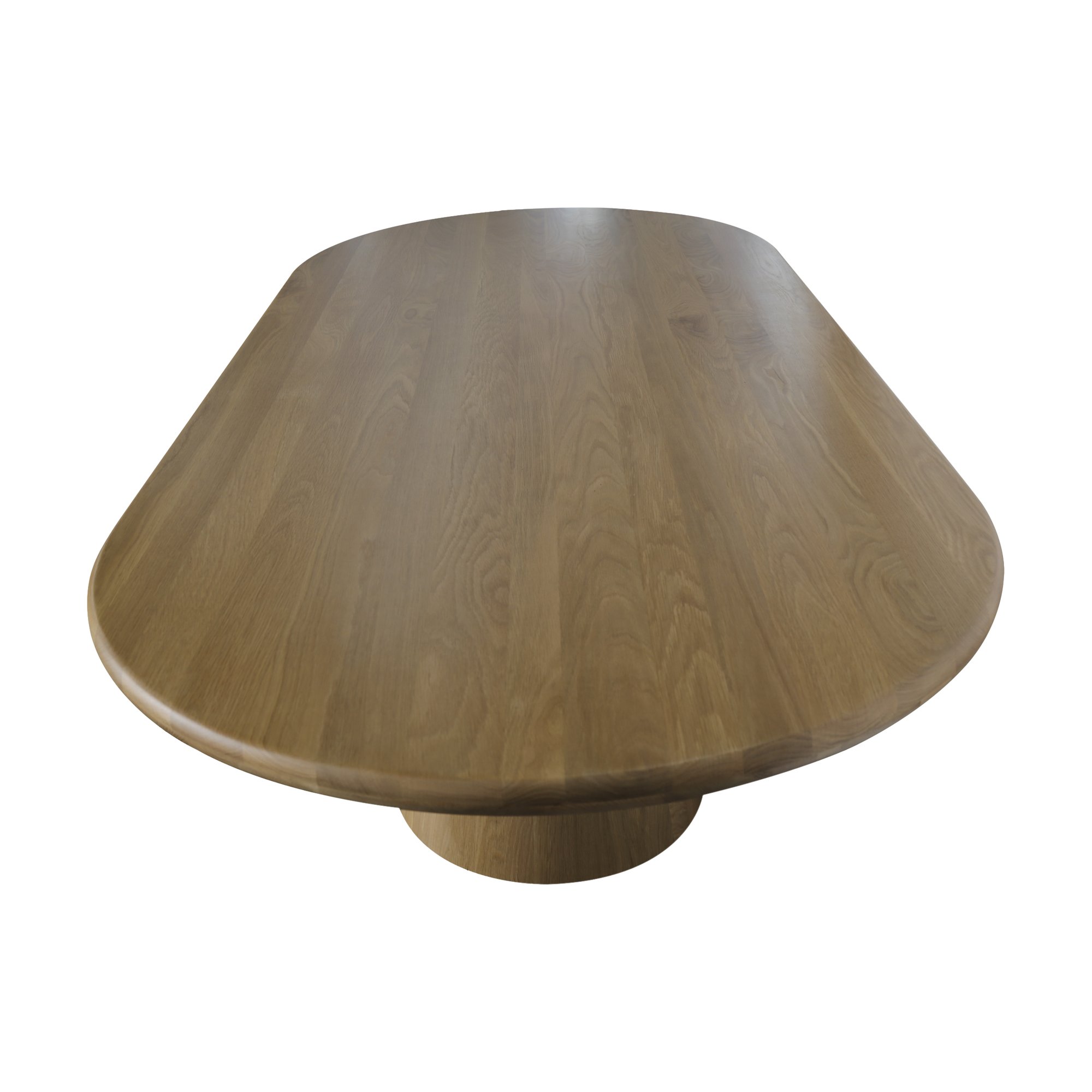 Ferrara Oval Dining Table in Natural Oak, 280cm - image 5