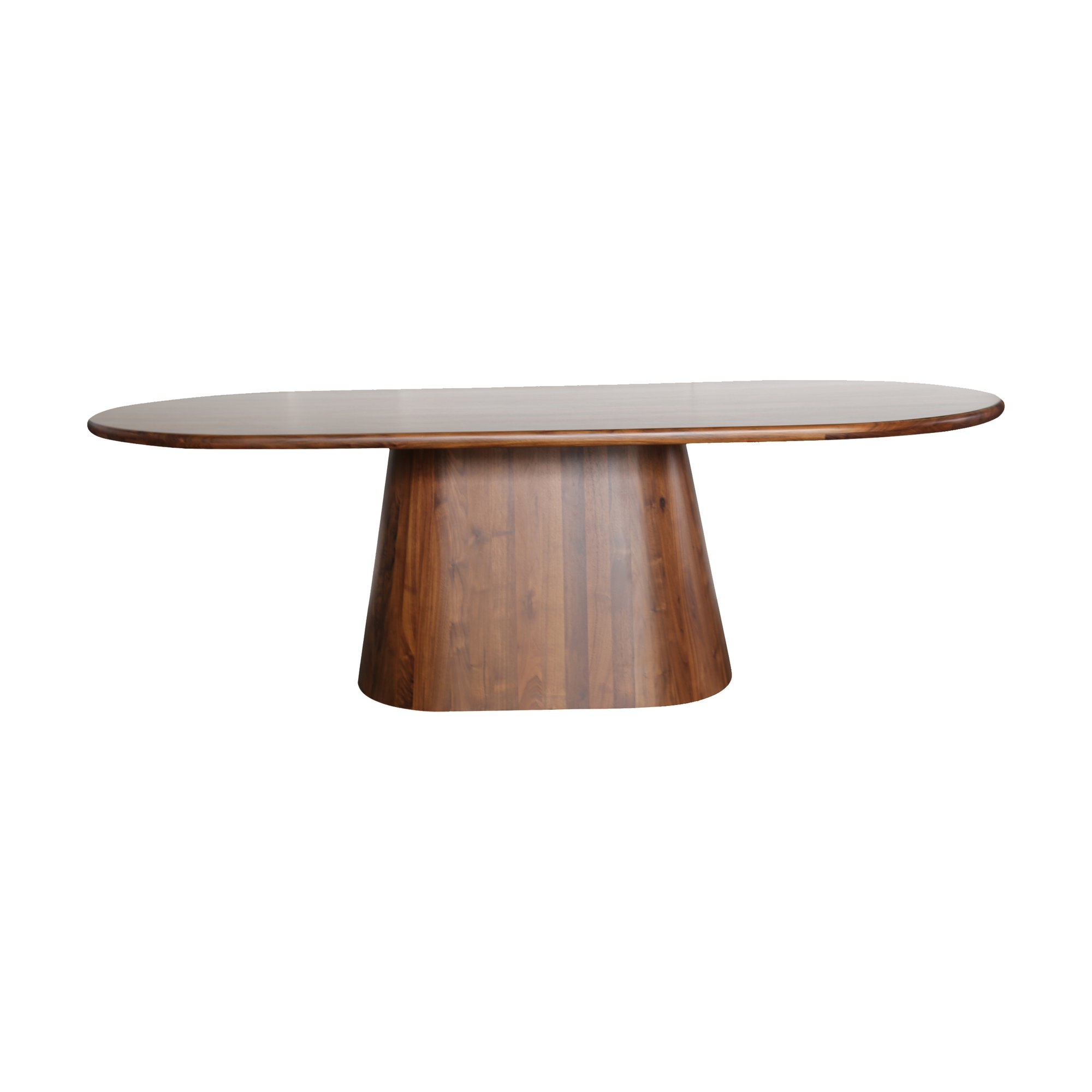 Ferrara Oval Dining Table in Natural Walnut, 280cm - image 2