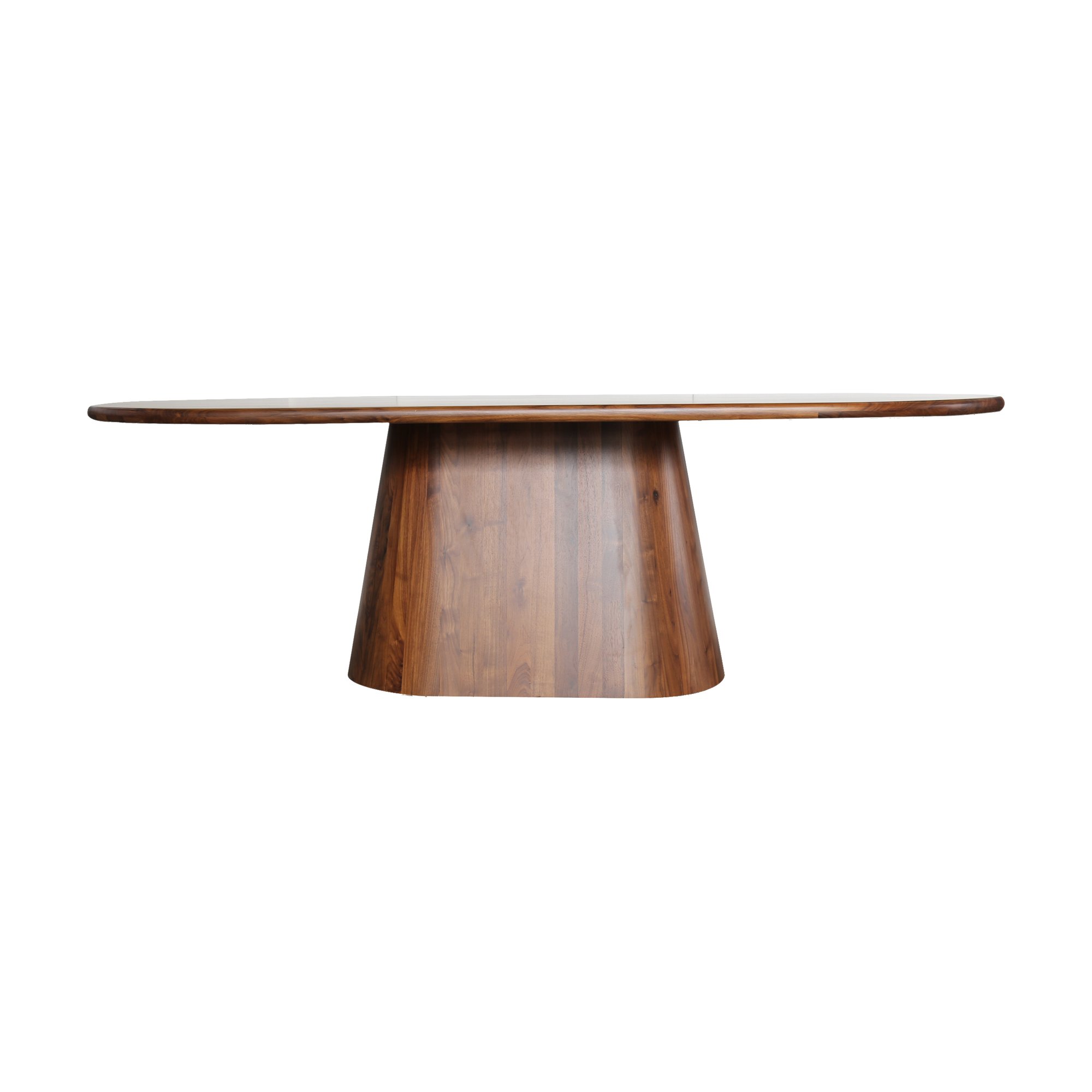 Ferrara Oval Dining Table in Natural Walnut, 280cm - image 3