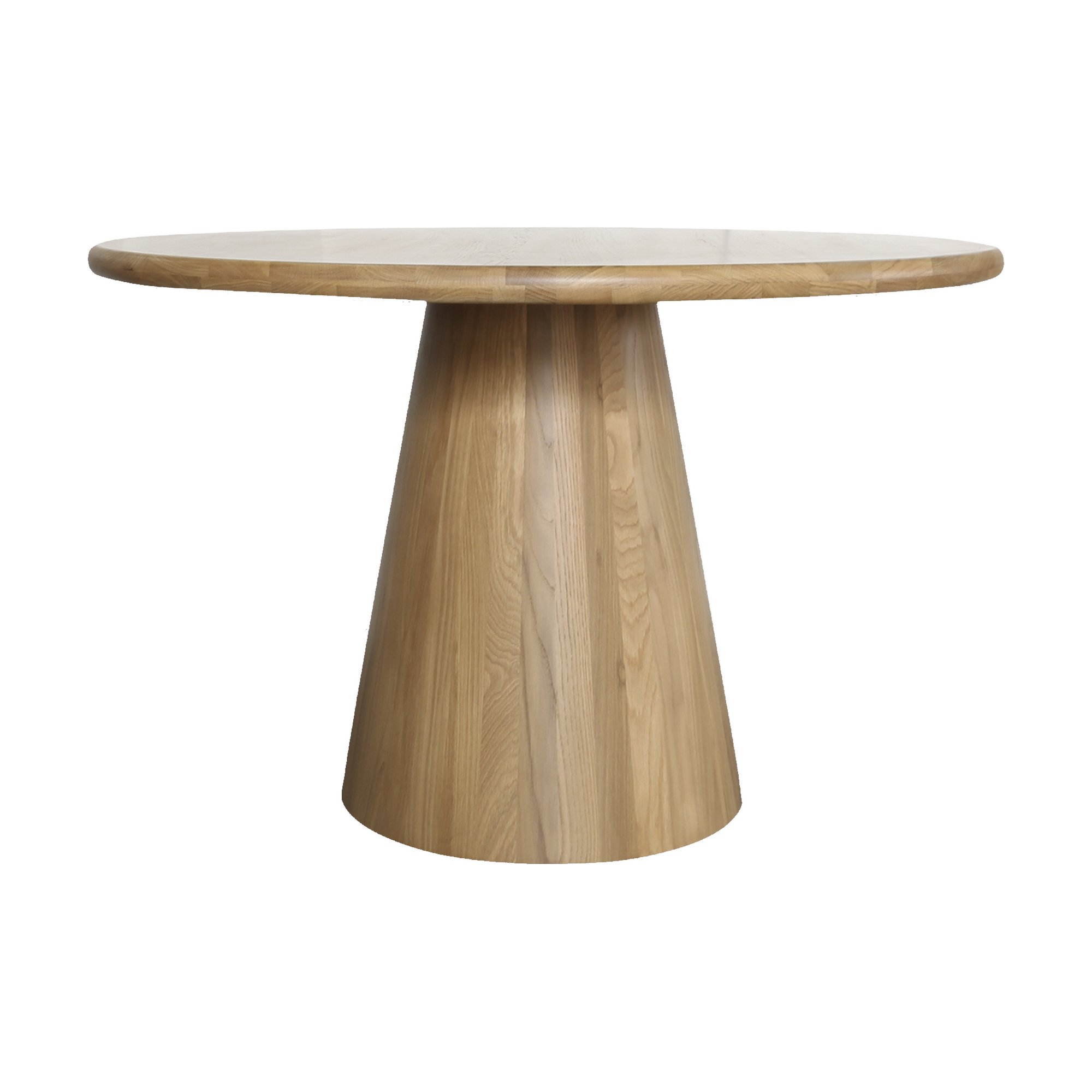 Mesa de Comedor Redonda Ferrara en Roble Natural, 90cm - image 5