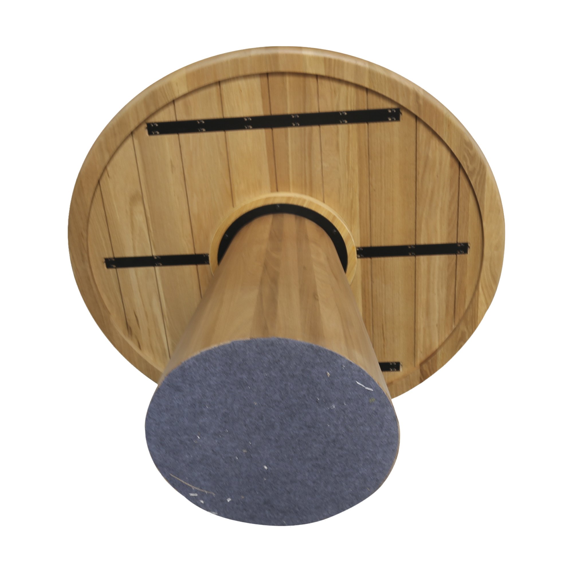 Mesa de Comedor Redonda Ferrara en Roble Natural, 90cm - image 6