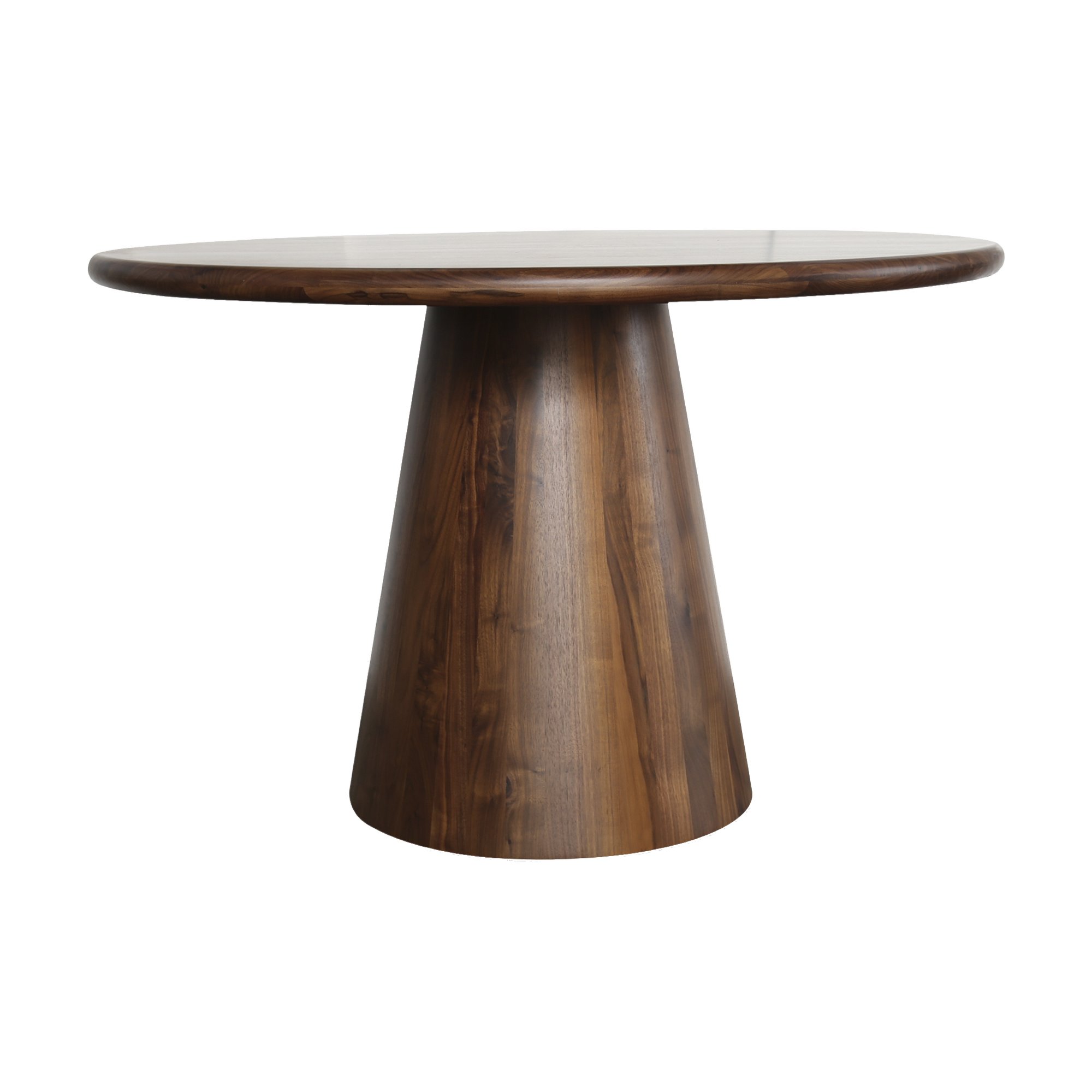 Mesa de Comedor Redonda Ferrara en Nogal Natural, 120cm - image 2