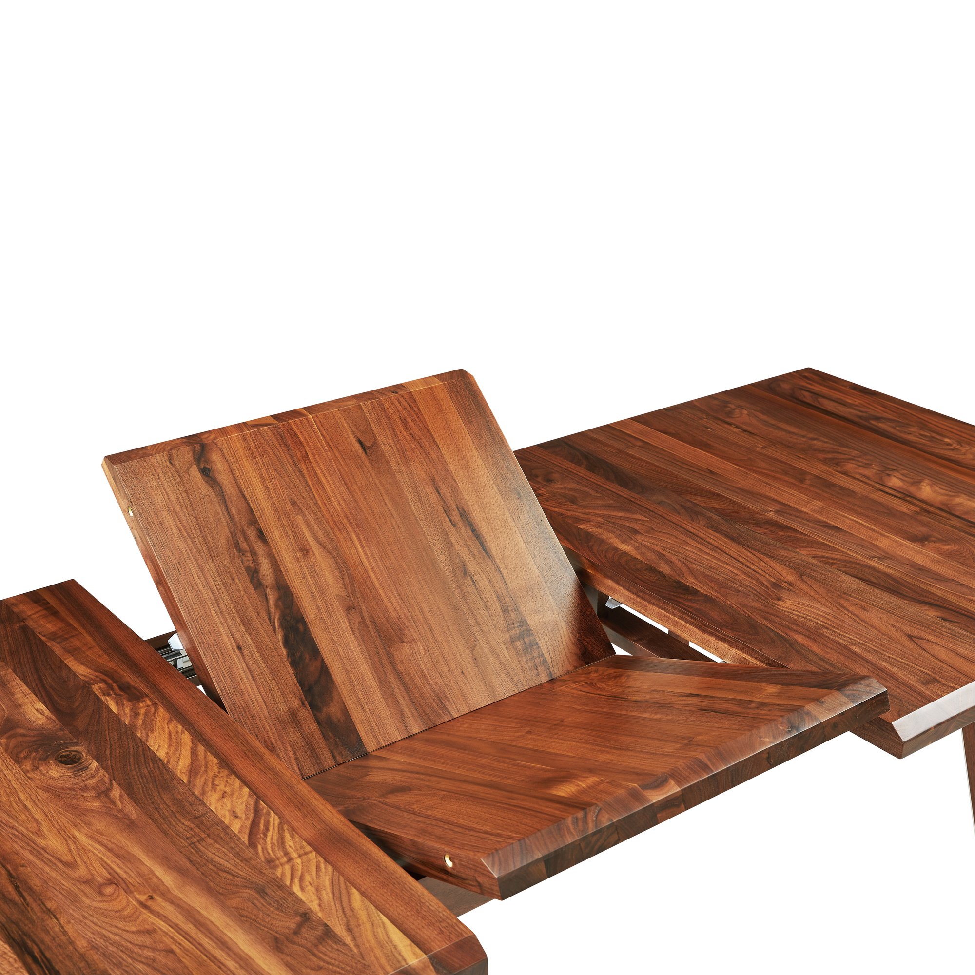 Mesa de Comedor Extensible Molino en Nogal Natural, 160-210cm - image 14