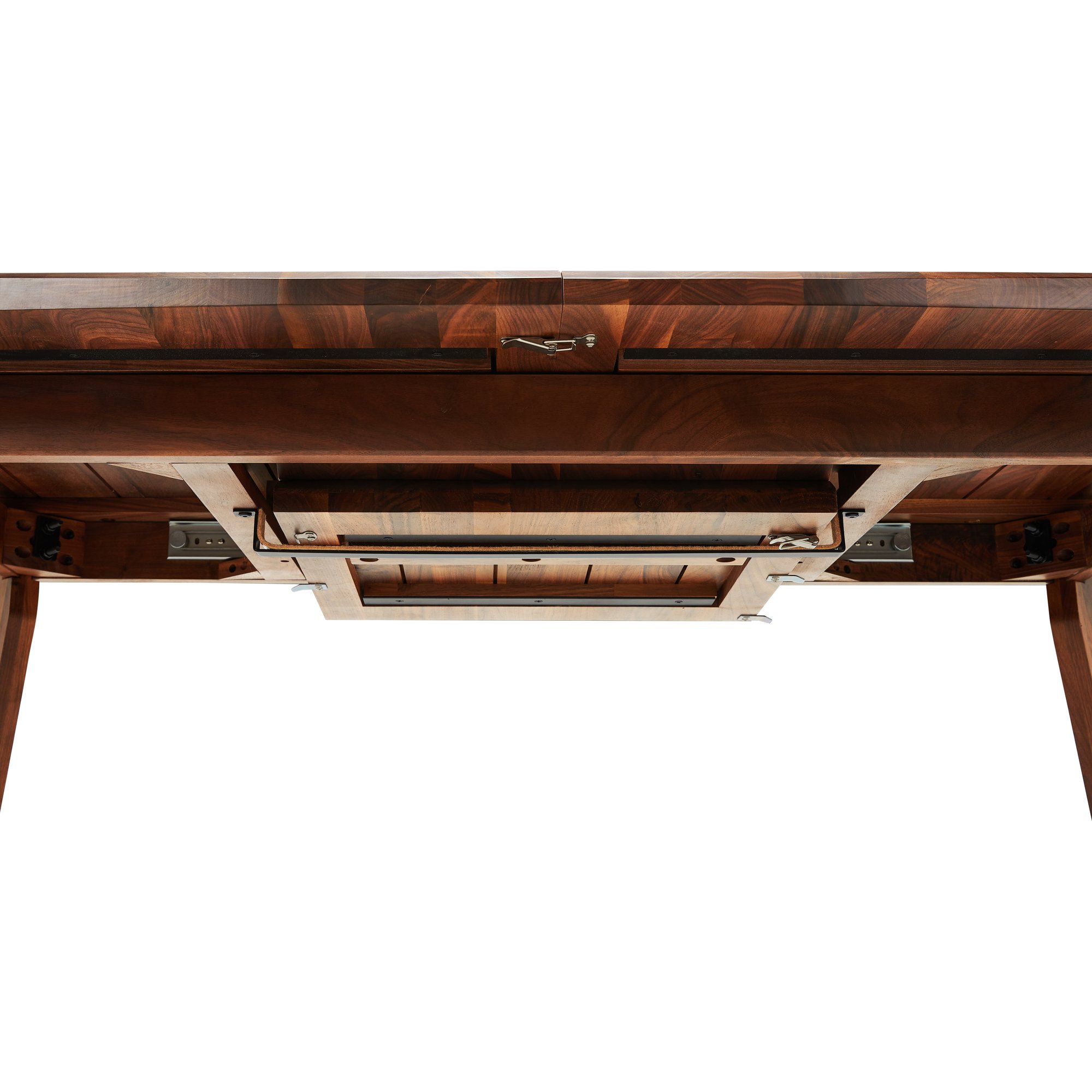 Mesa de Comedor Extensible Molino en Nogal Natural, 160-210cm - image 16